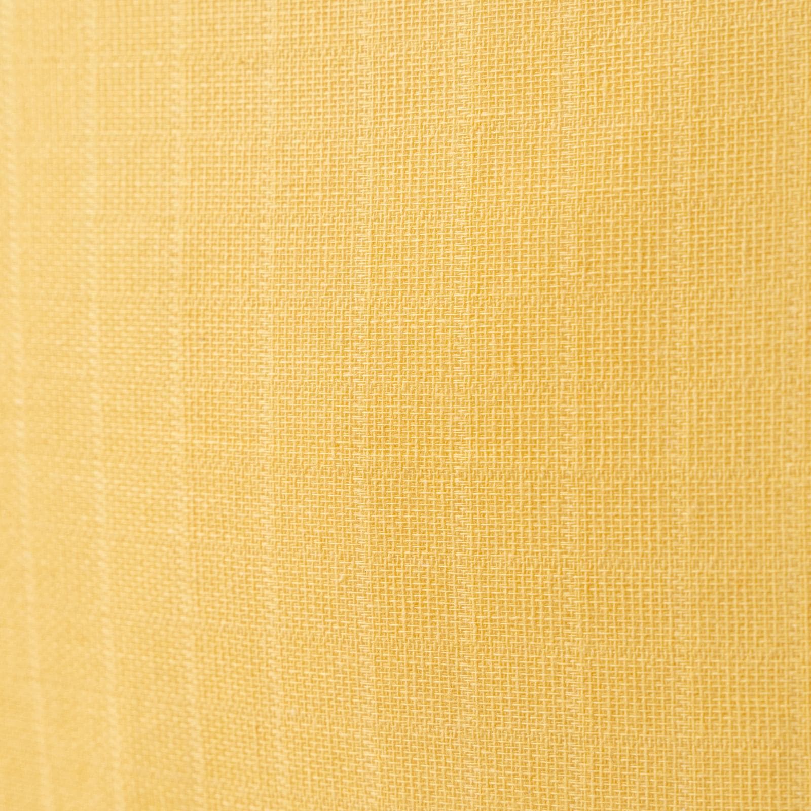 Cuscino sfoderabile 45x45 cm senape in cotone mussolina con nappine
