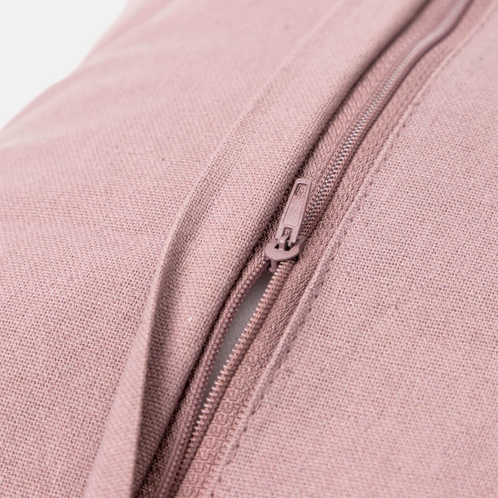 Cuscino sfoderabile 45x45 in cotone con decoro bordeaux