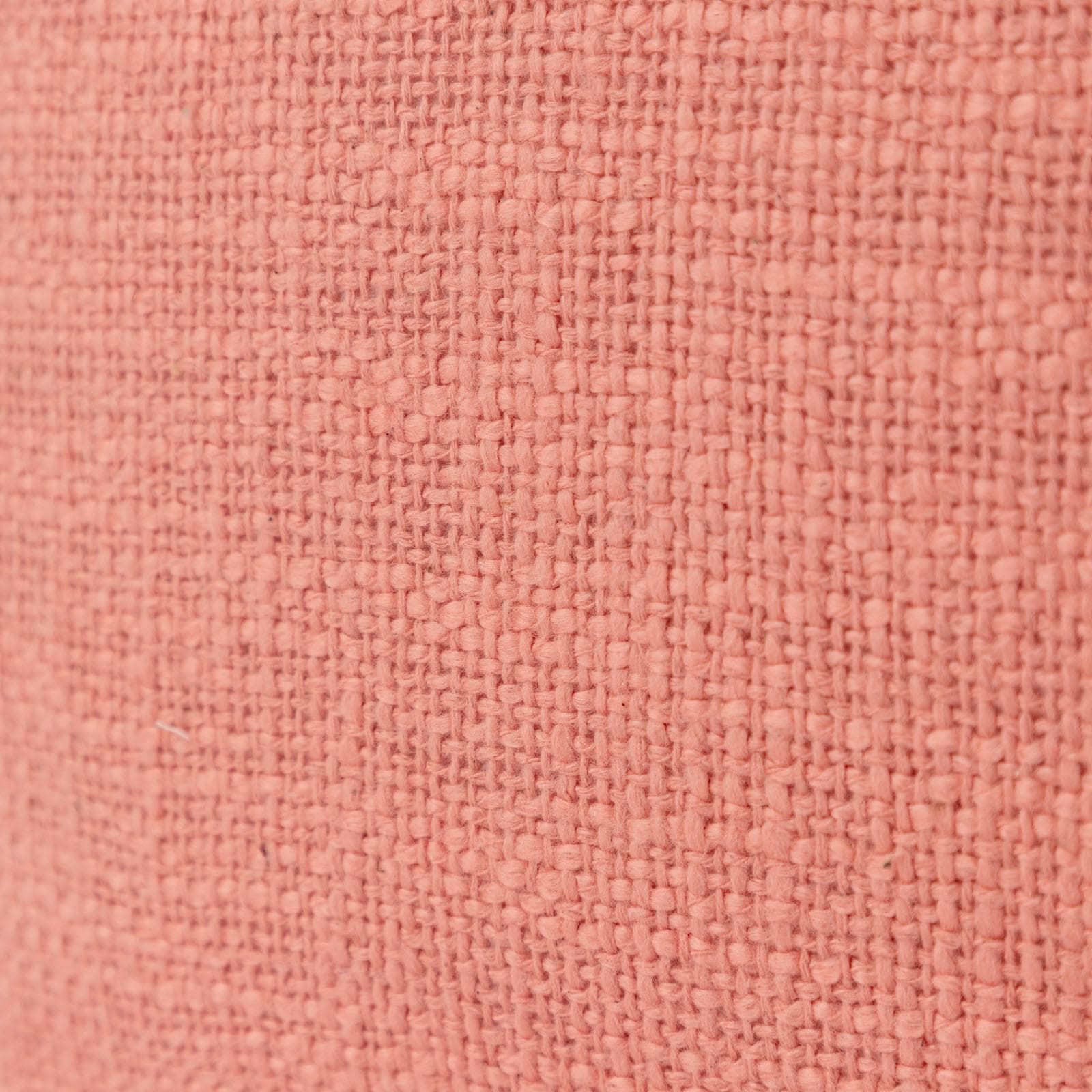 Cuscino sfoderabile 45x45 pesca in bouclé con frange