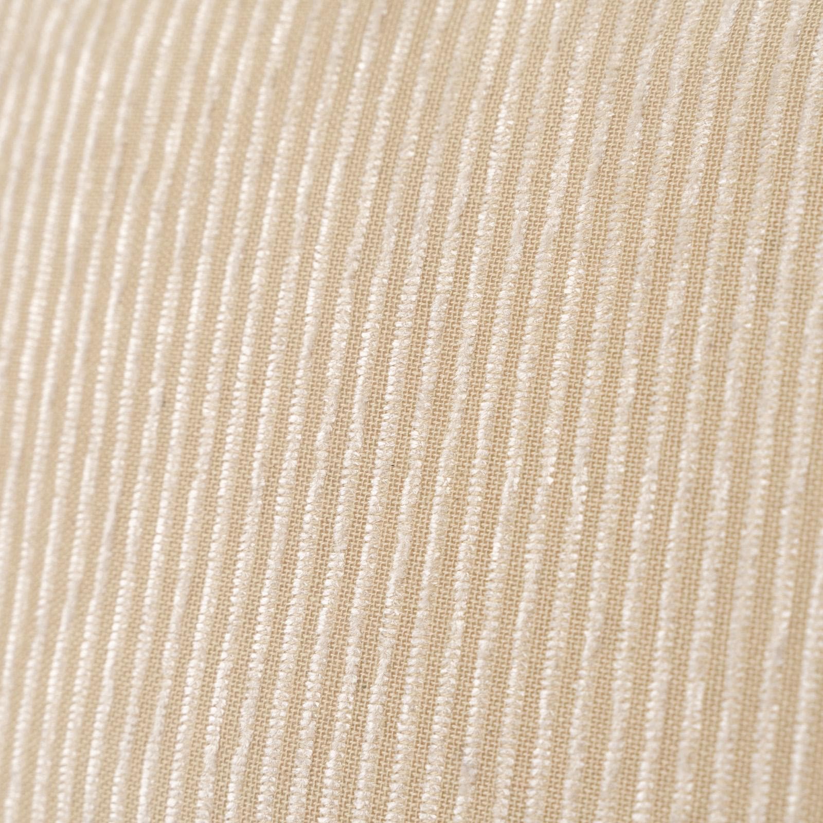 Cuscino sfoderabile 50x30 in tessuto a costine crema