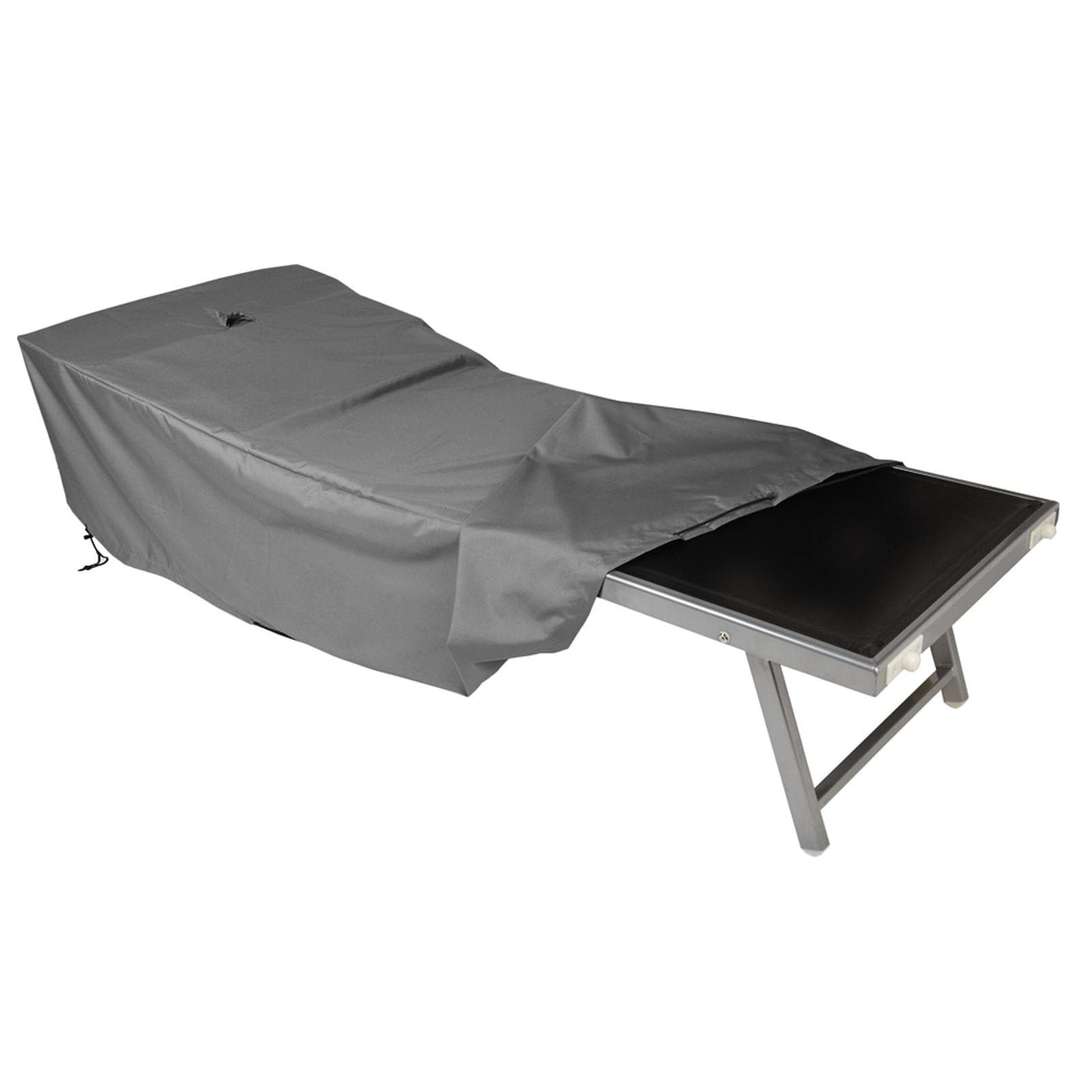Copertura protettiva per lettino prendisole in poliestere idrorepellente 200x75x45h cm - Wakanda