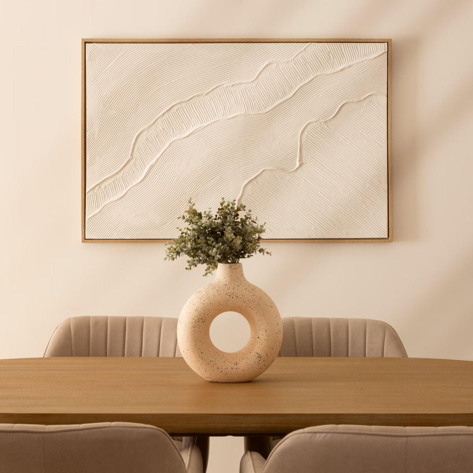 Decorazione da parete 75x116 cm reversibile bianco