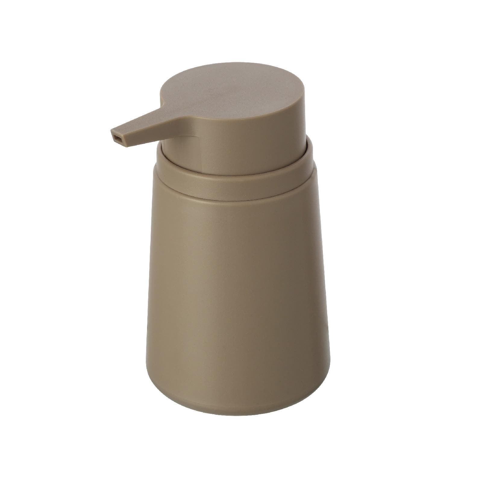 Dispenser sapone in resina tortora - Linea Pop