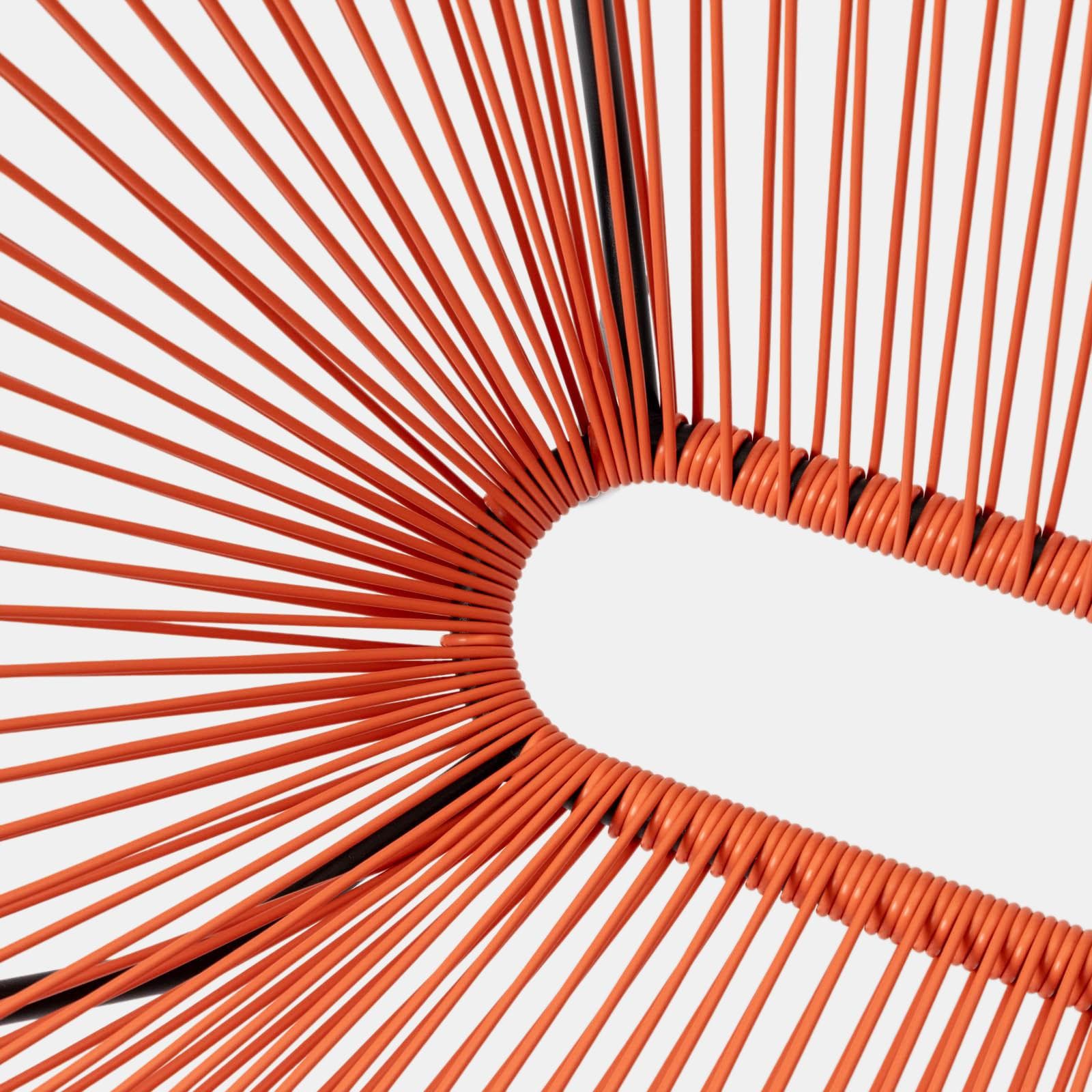 Divano da interno in corda arancione - Kalimba