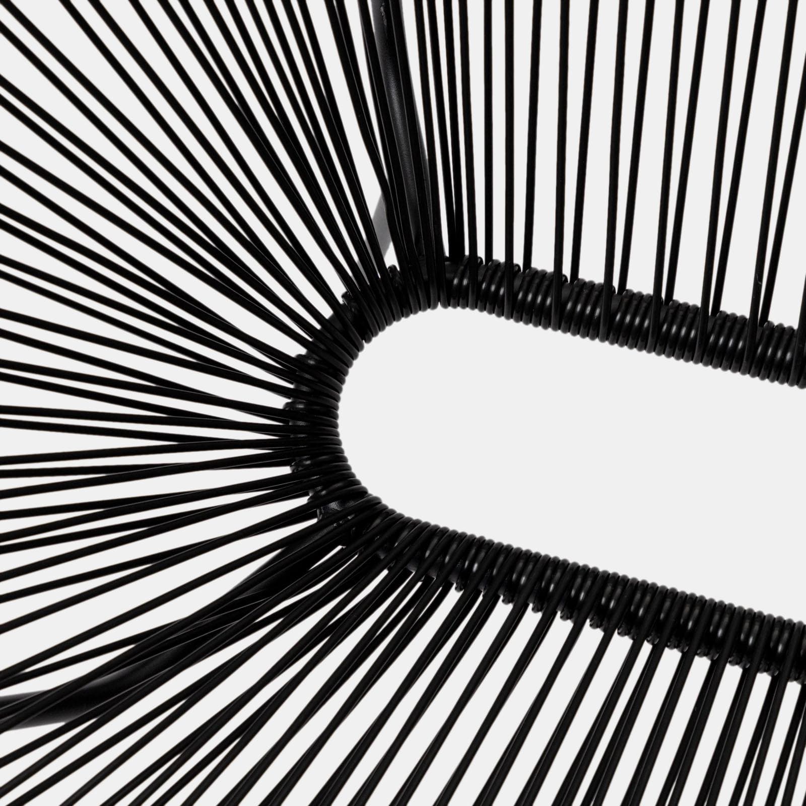 Divano da interno in corda nera - Kalimba