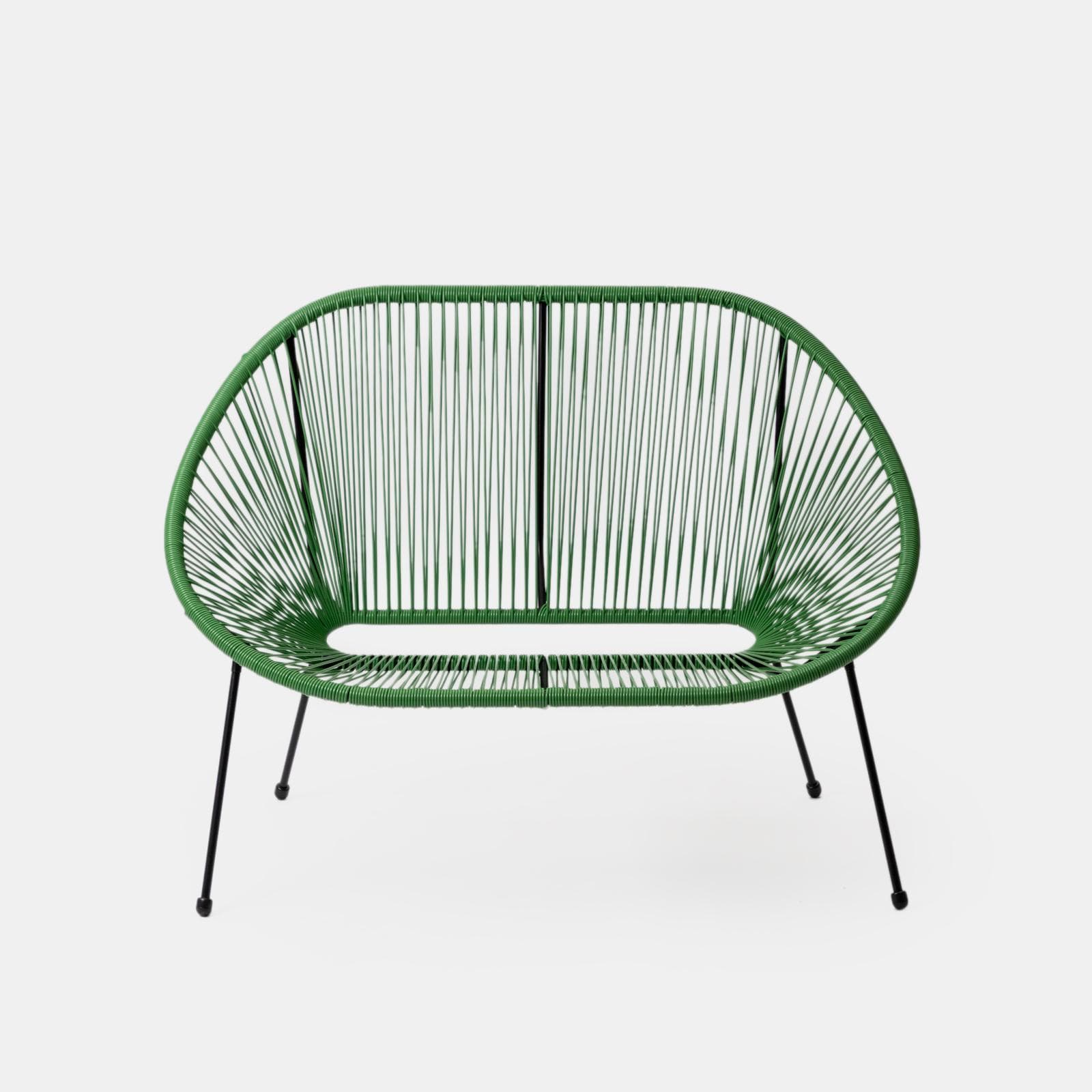 Divano da interno in corda verde - Kalimba