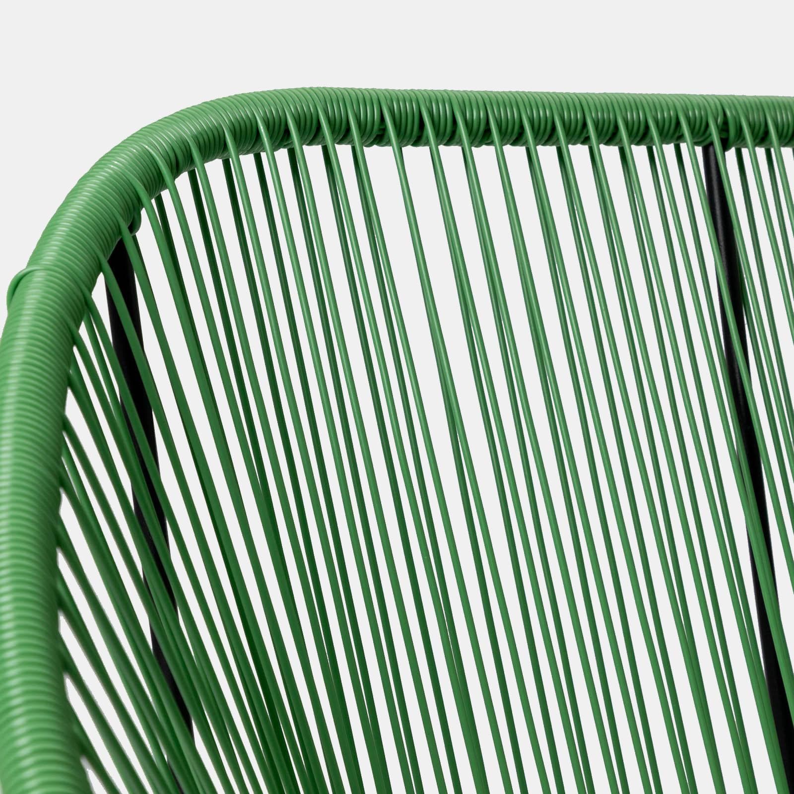 Divano da interno in corda verde - Kalimba