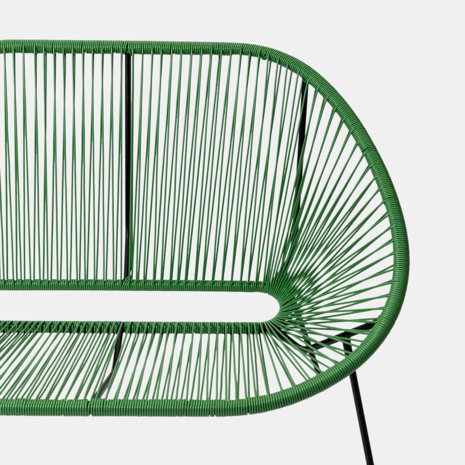 Divano da interno in corda verde - Kalimba