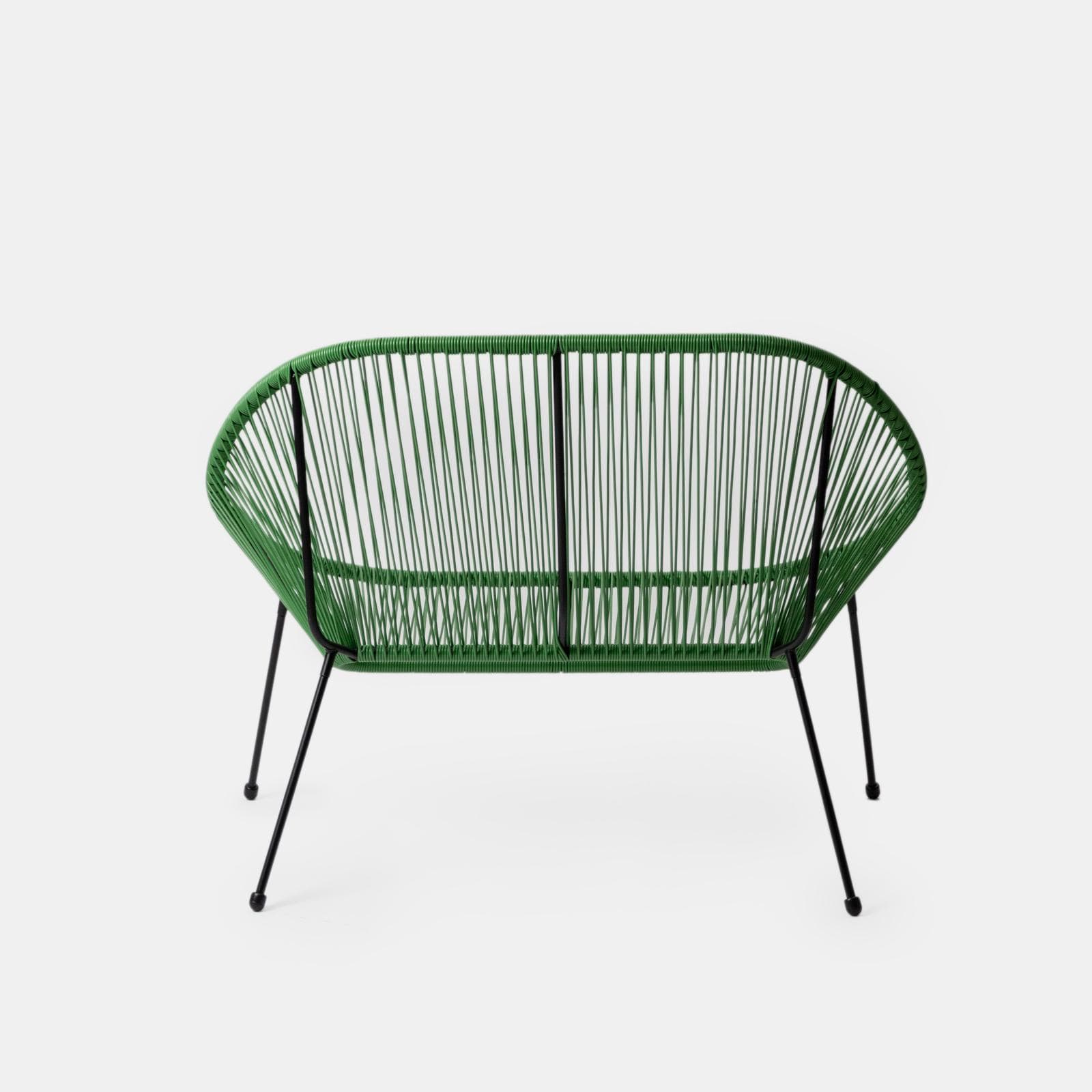 Divano da interno in corda verde - Kalimba