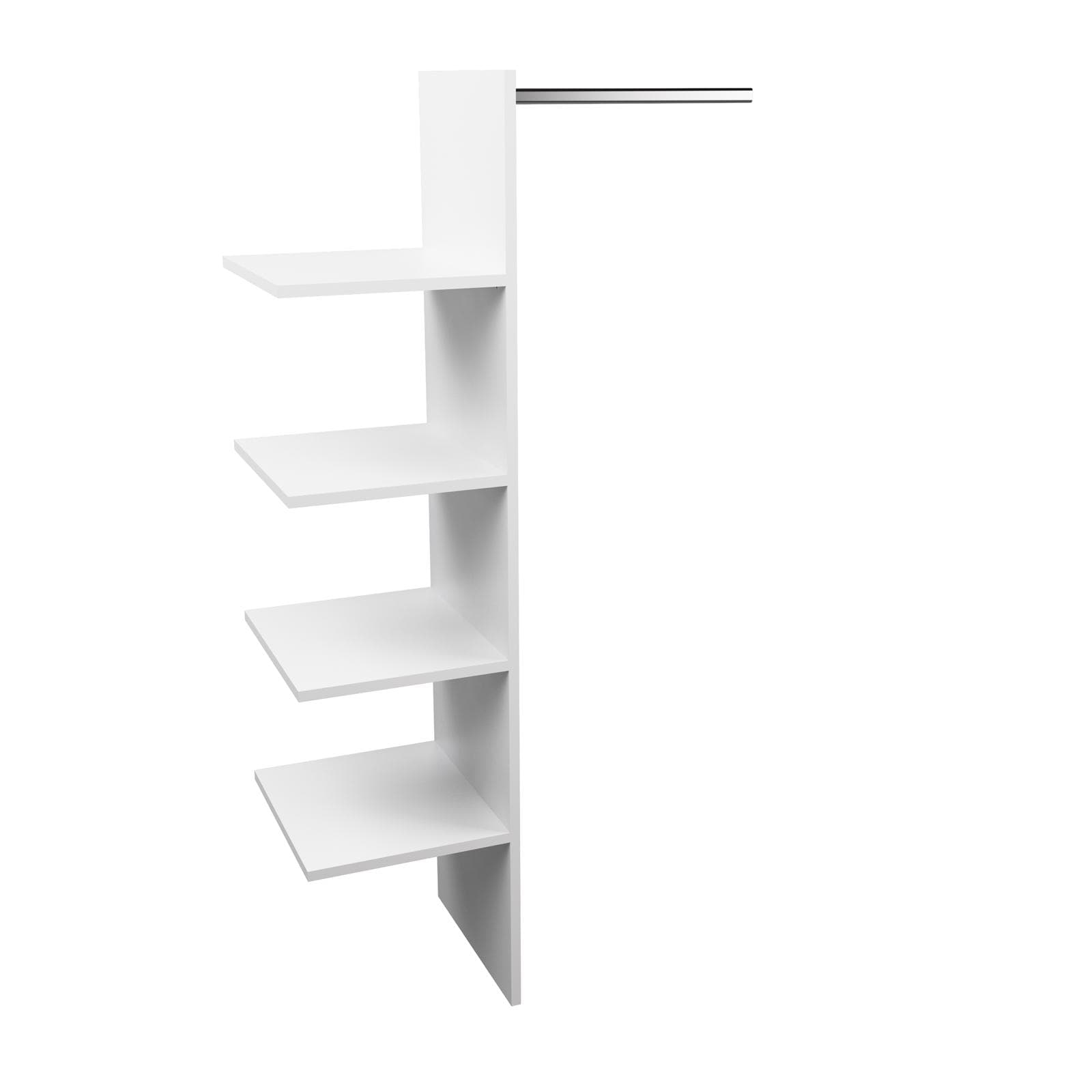 Divisorio per armadio scorrevole Cindy Jessie Boyce Eldon da 220 cm bianco