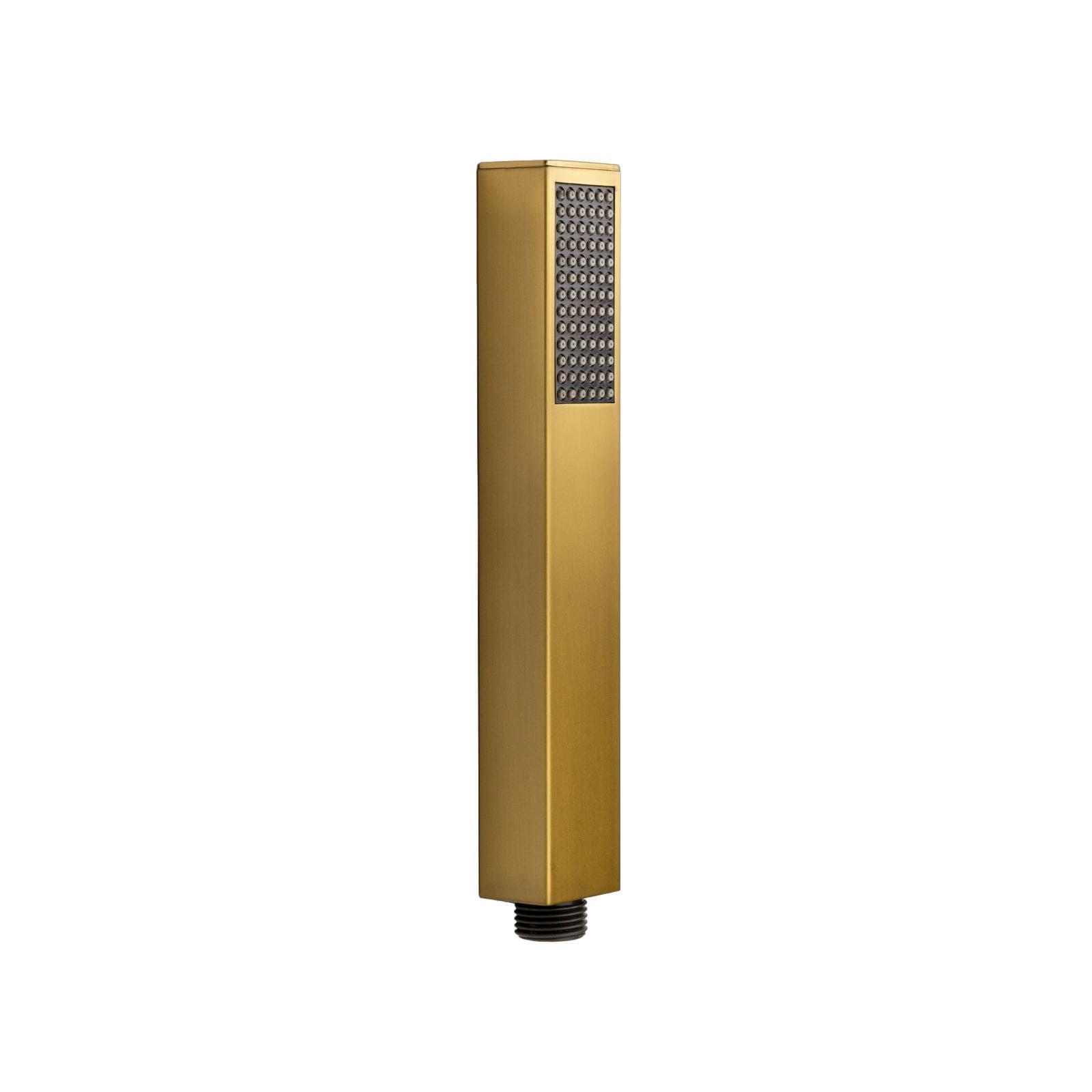 Doccino monogetto quadrato in ottone oro spazzolato