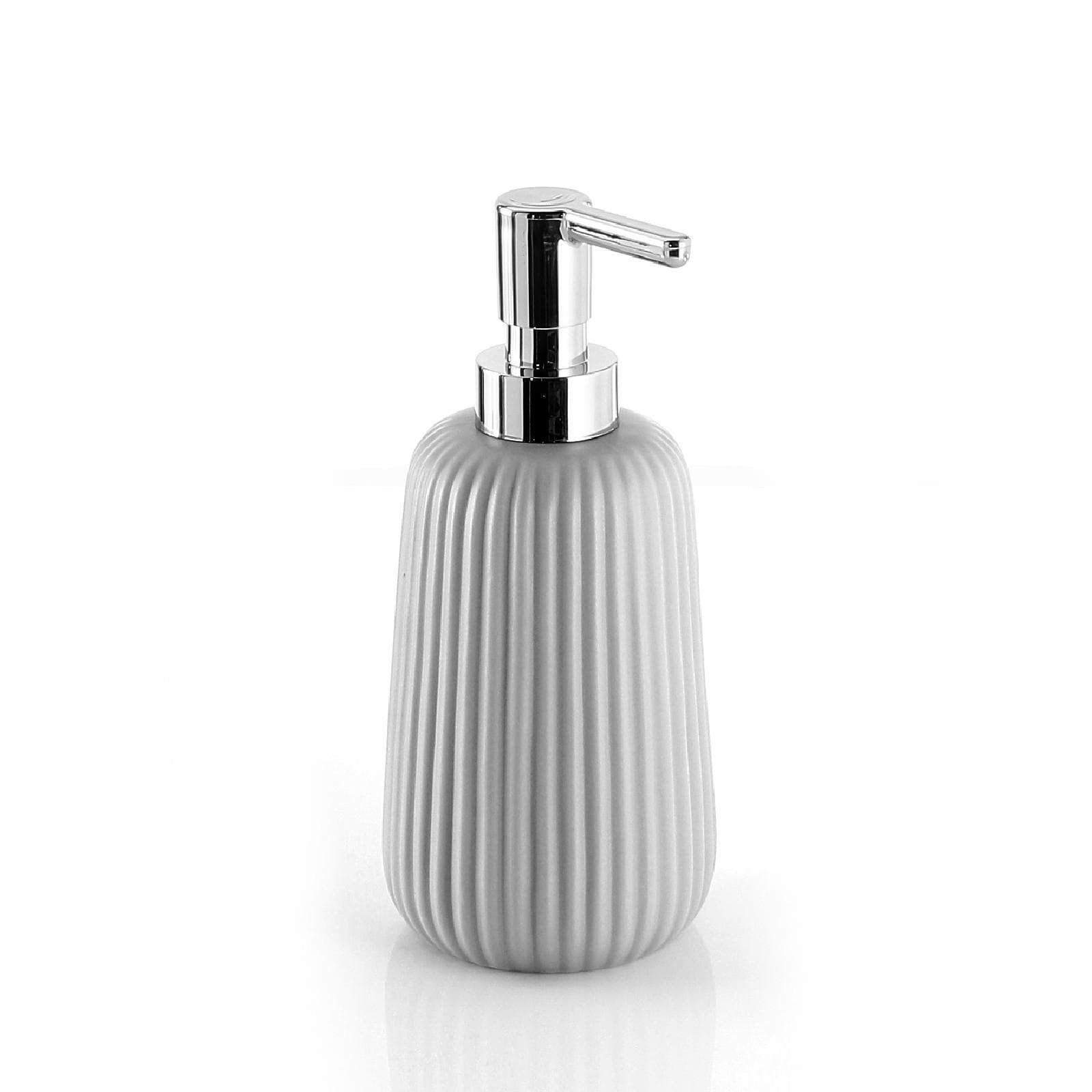 Dosasapone in ceramica grigio rigato - Marika di Gedy