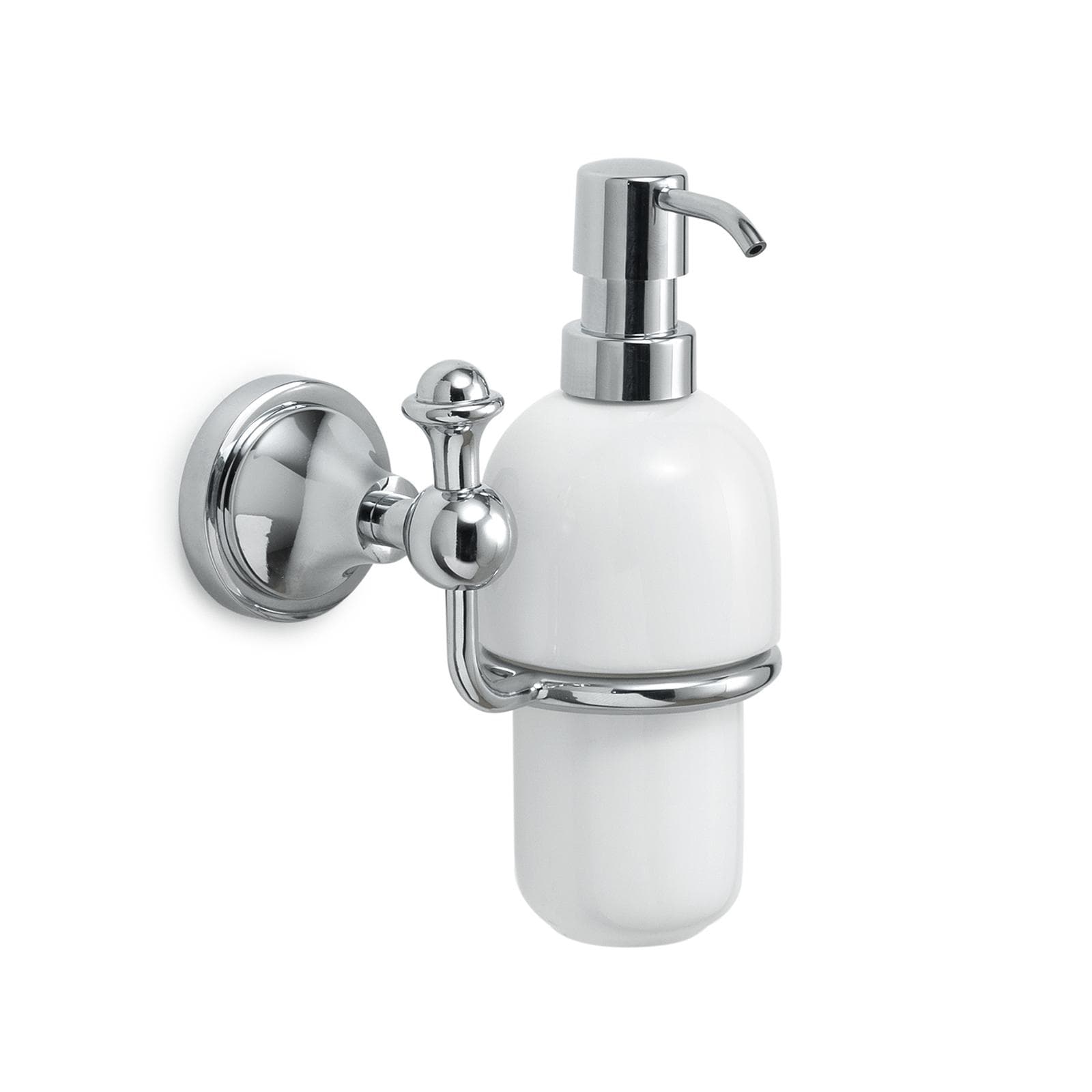 Dosasapone in acciaio inox e ceramica - Nevis di Gedy