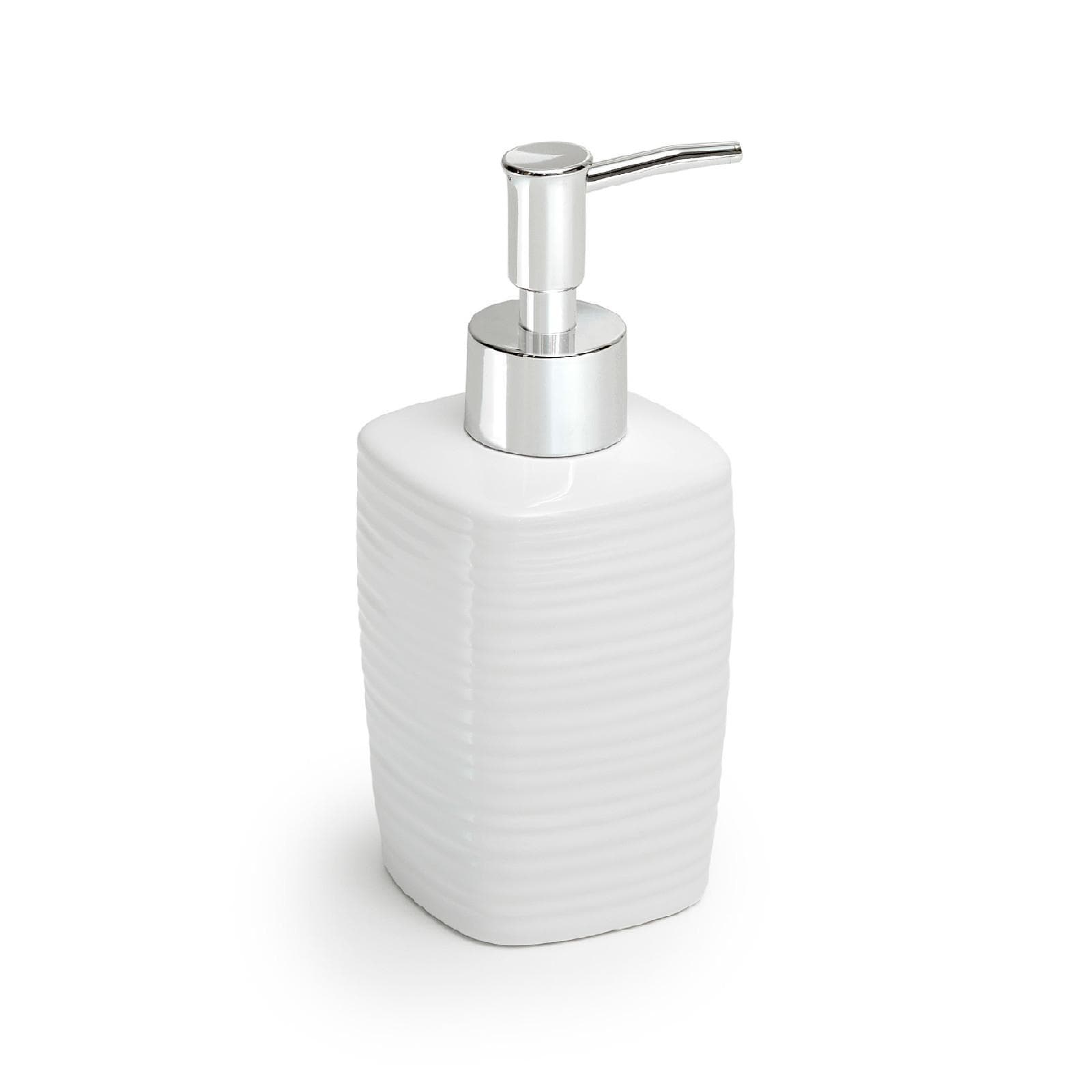 Dosasapone da appoggio in ceramica bianco - Kelly di Gedy