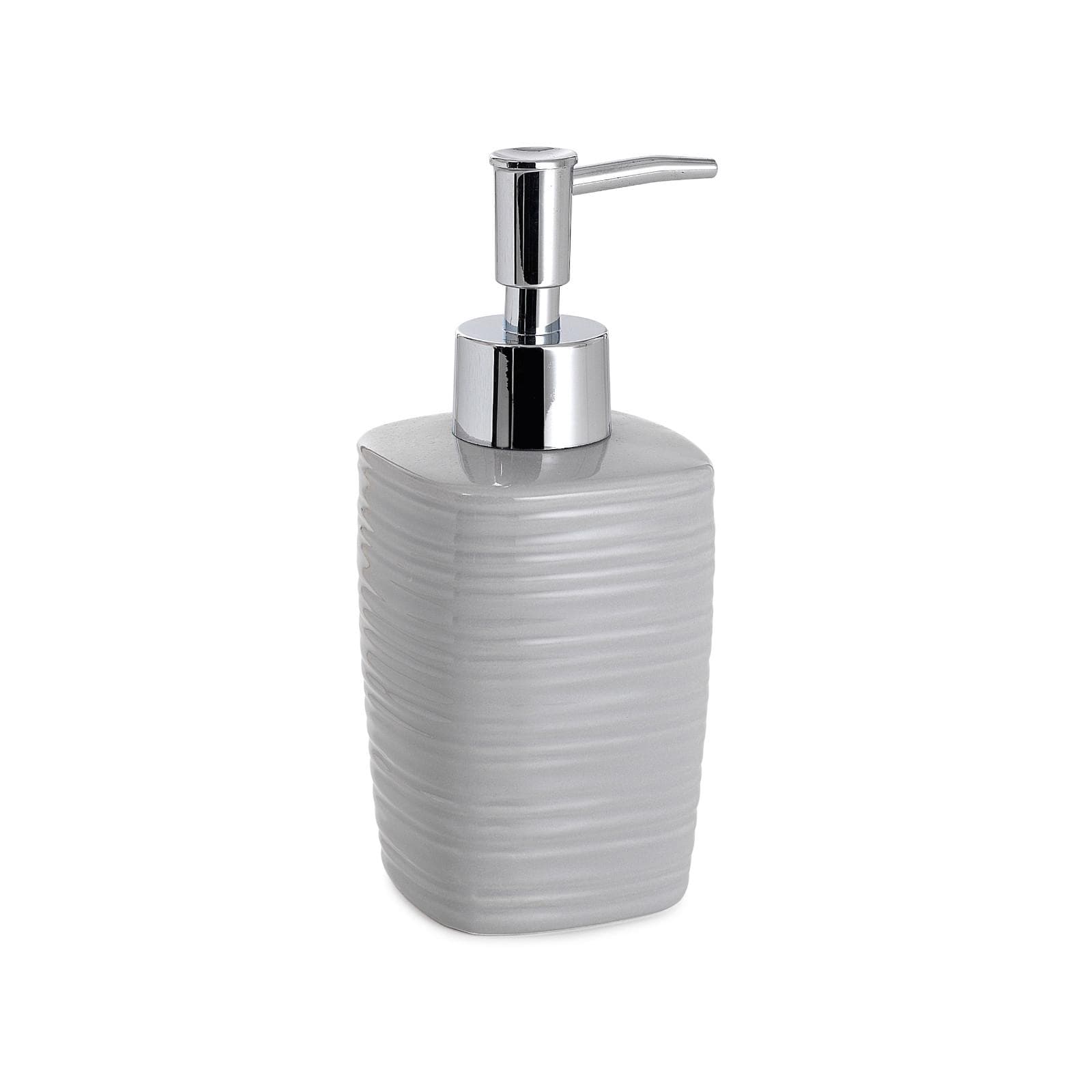Dosasapone da appoggio in ceramica grigio - Kelly di Gedy