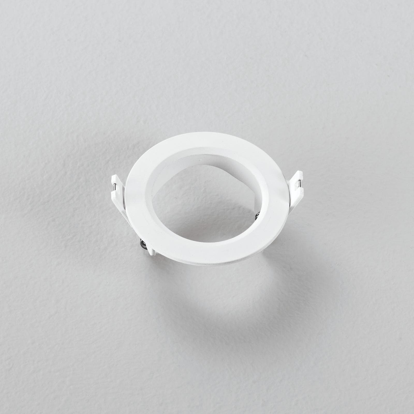 Faretto da incasso 11,7x11,7 cm in policarbonato bianco