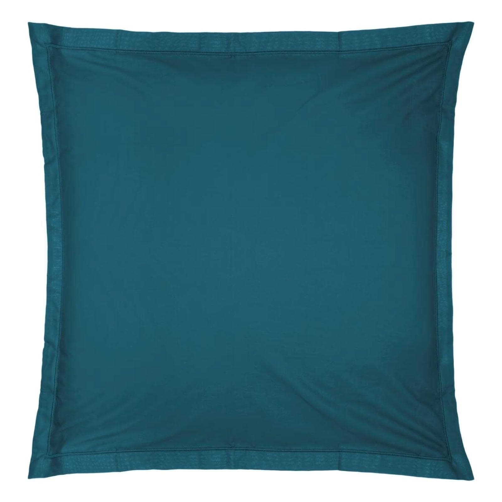 Federa per guanciale 63x63 cm in cotone petrolio - Bellini