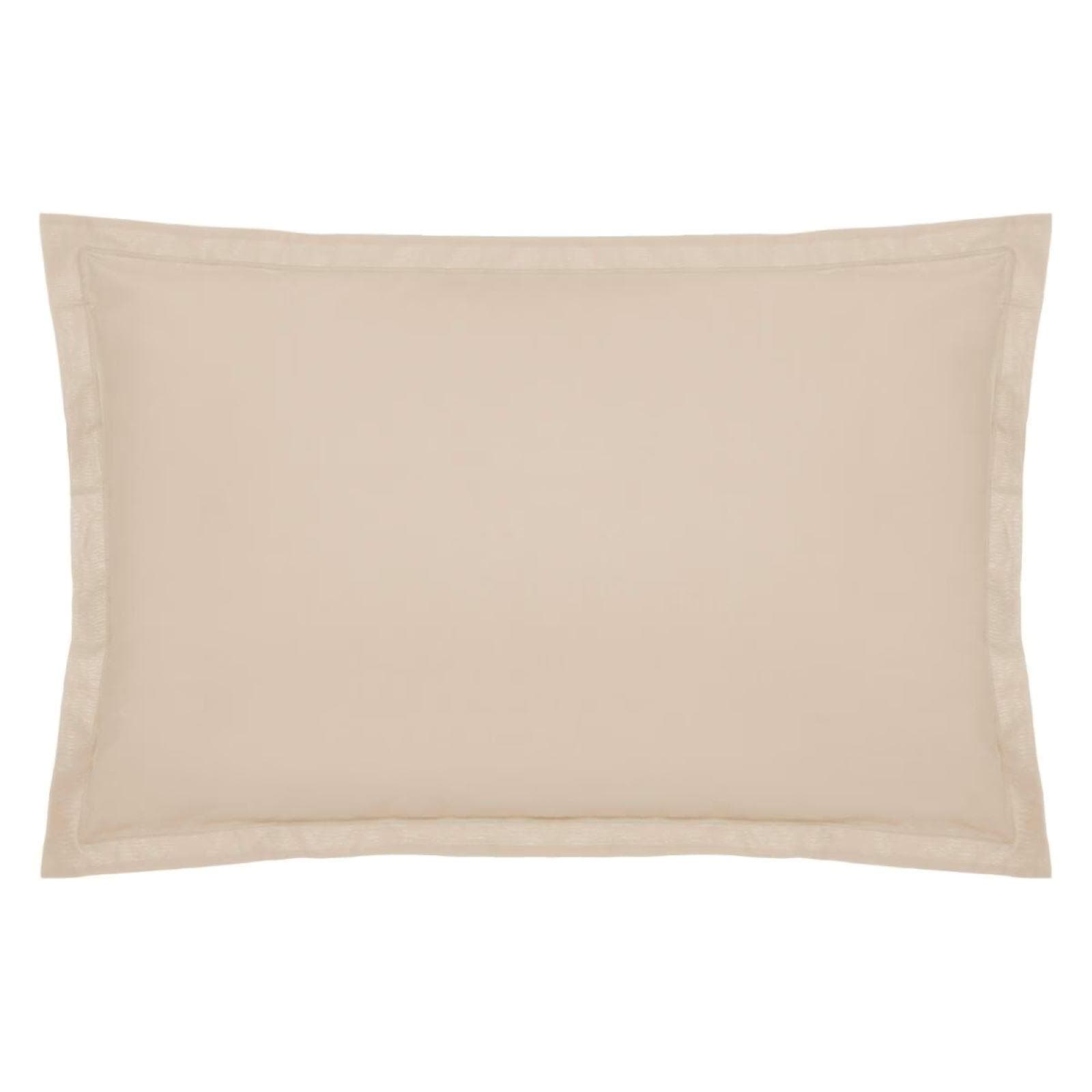 Federa per guanciale 70x50 cm in cotone beige - Bellini