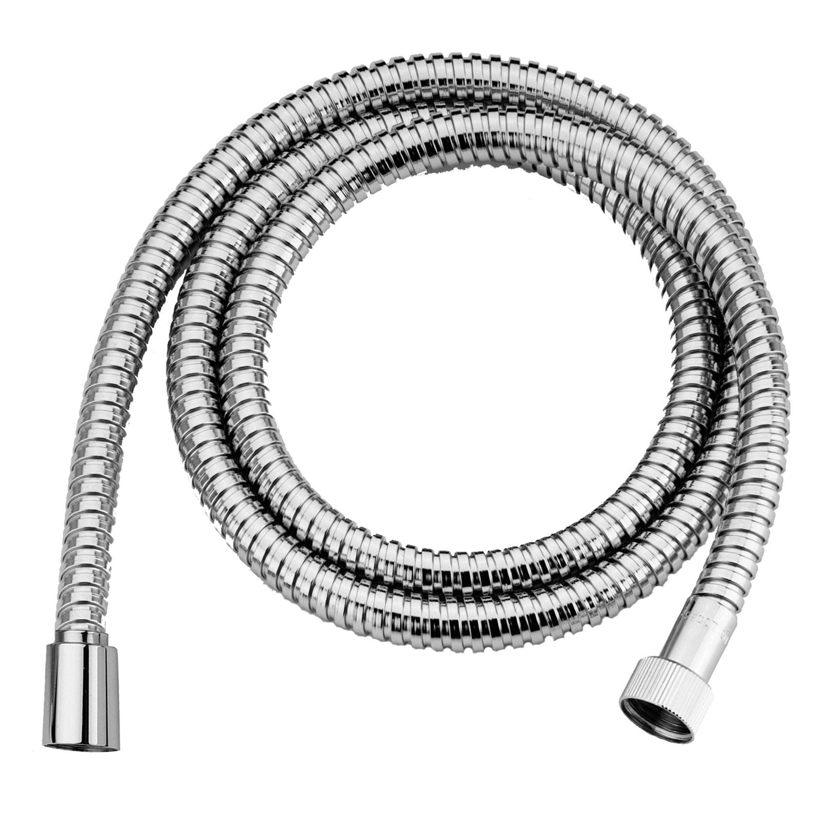 Flessibile 200 cm per doccia o vasca cromato doppia aggraffatura - Paffoni