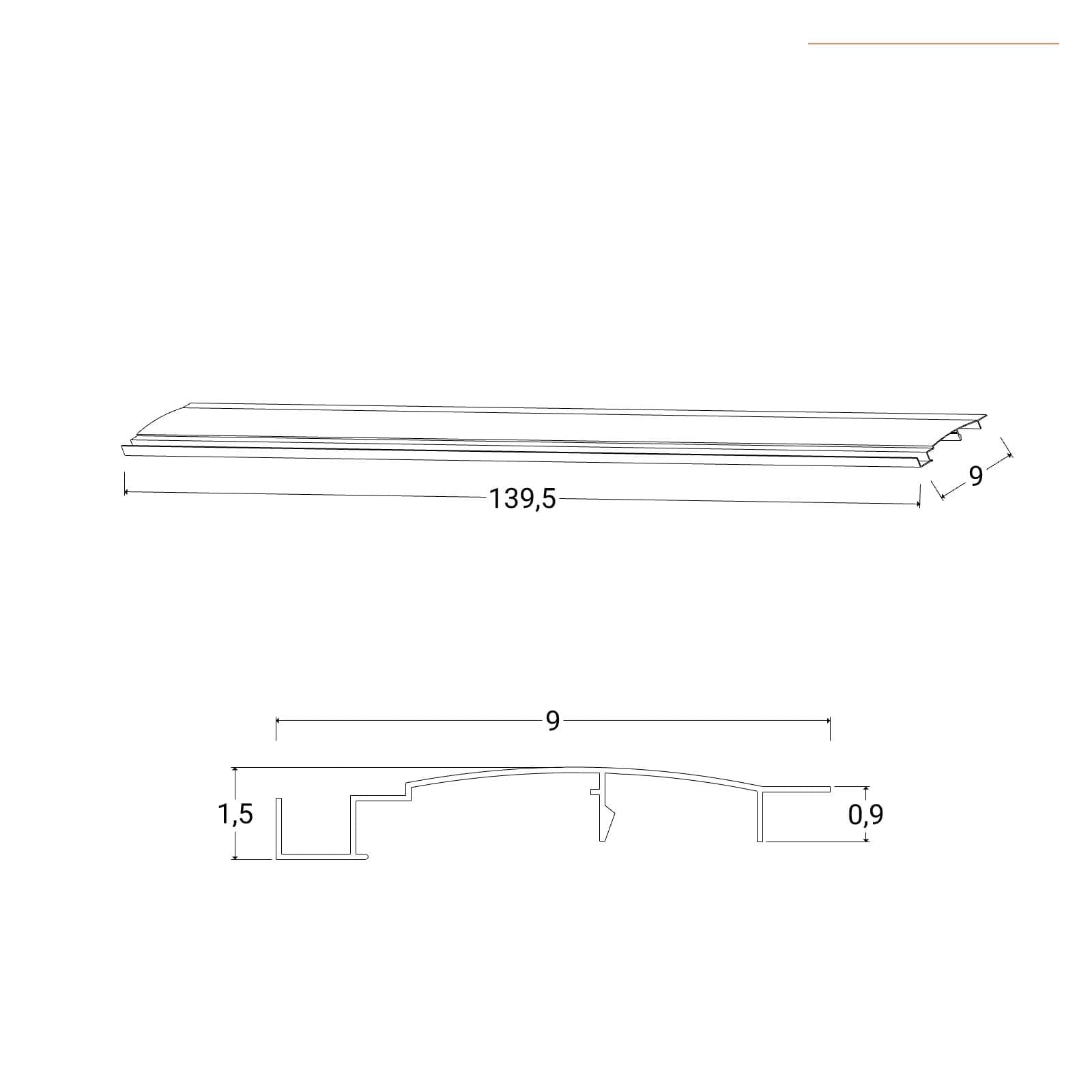 Gazebo bioclimatico 3x3,6 m in alluminio bianco - Enea