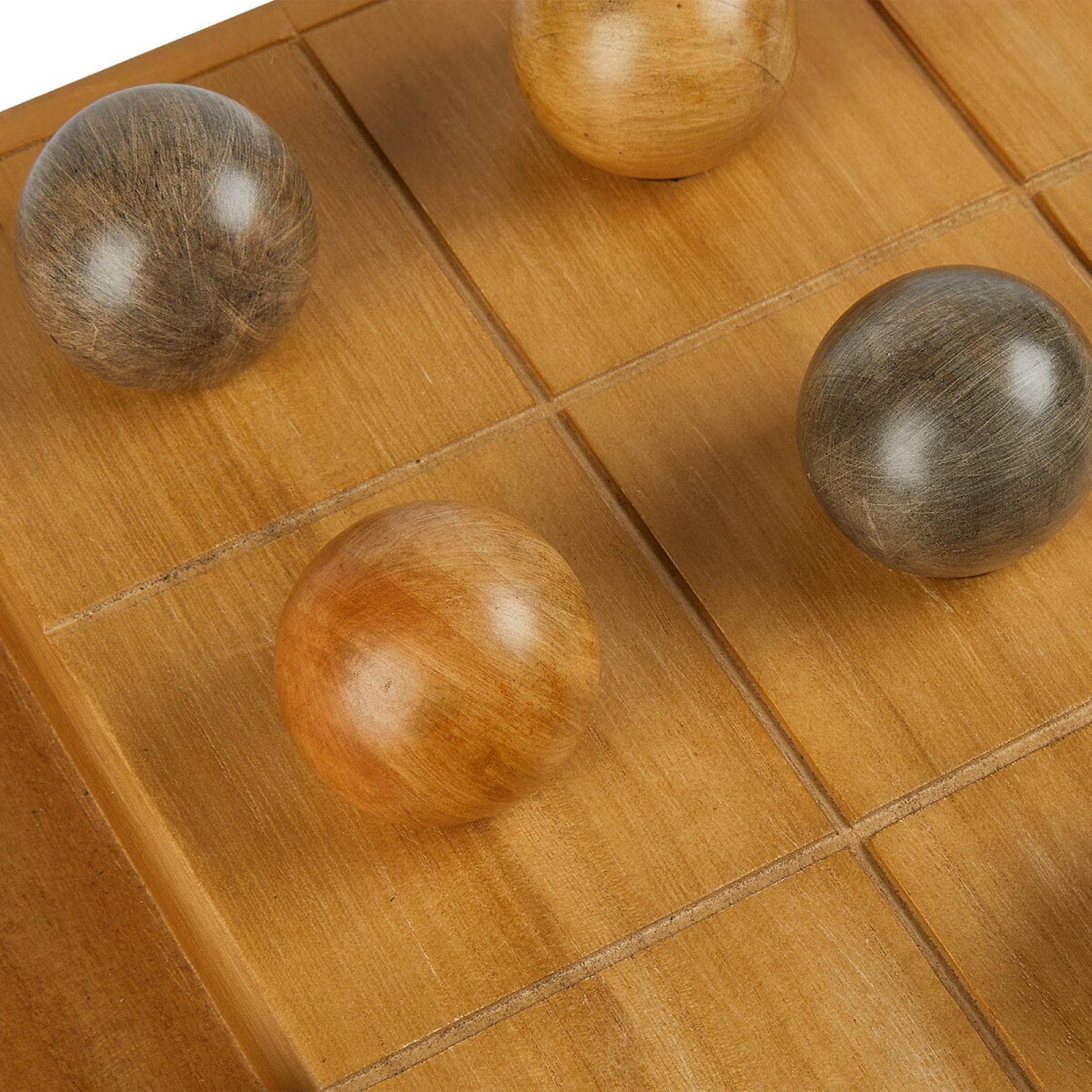 Gioco da tavolo 40x30 cm Tris in legno di paulownia e pino naturale