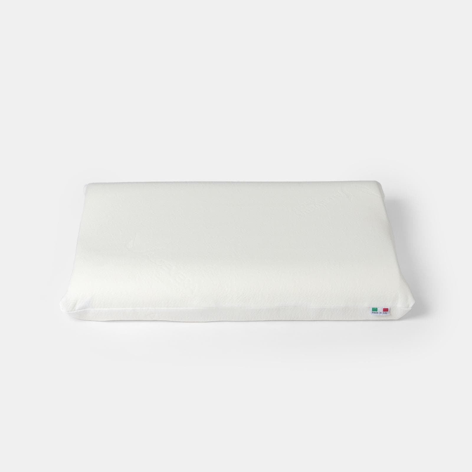 Guanciale cervicale sfoderabile 42x67 cm in Memory Prime con rivestimento Aloe h 8 -10 cm - Flaneur