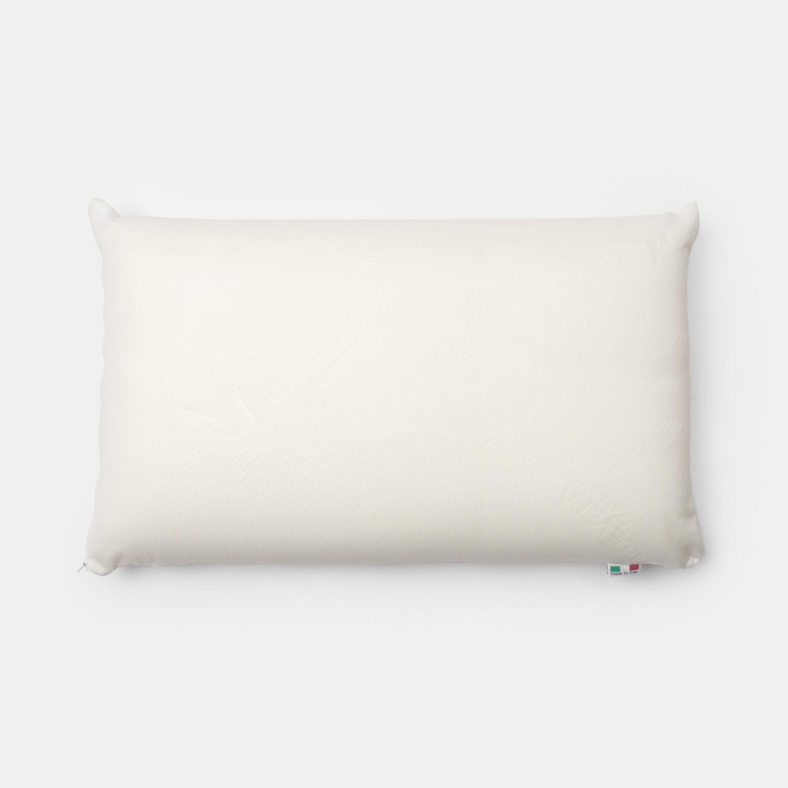 Guanciale sfoderabile 42x72 cm in Memory Prime con rivestimento Aloe h 15 cm - Plaisir