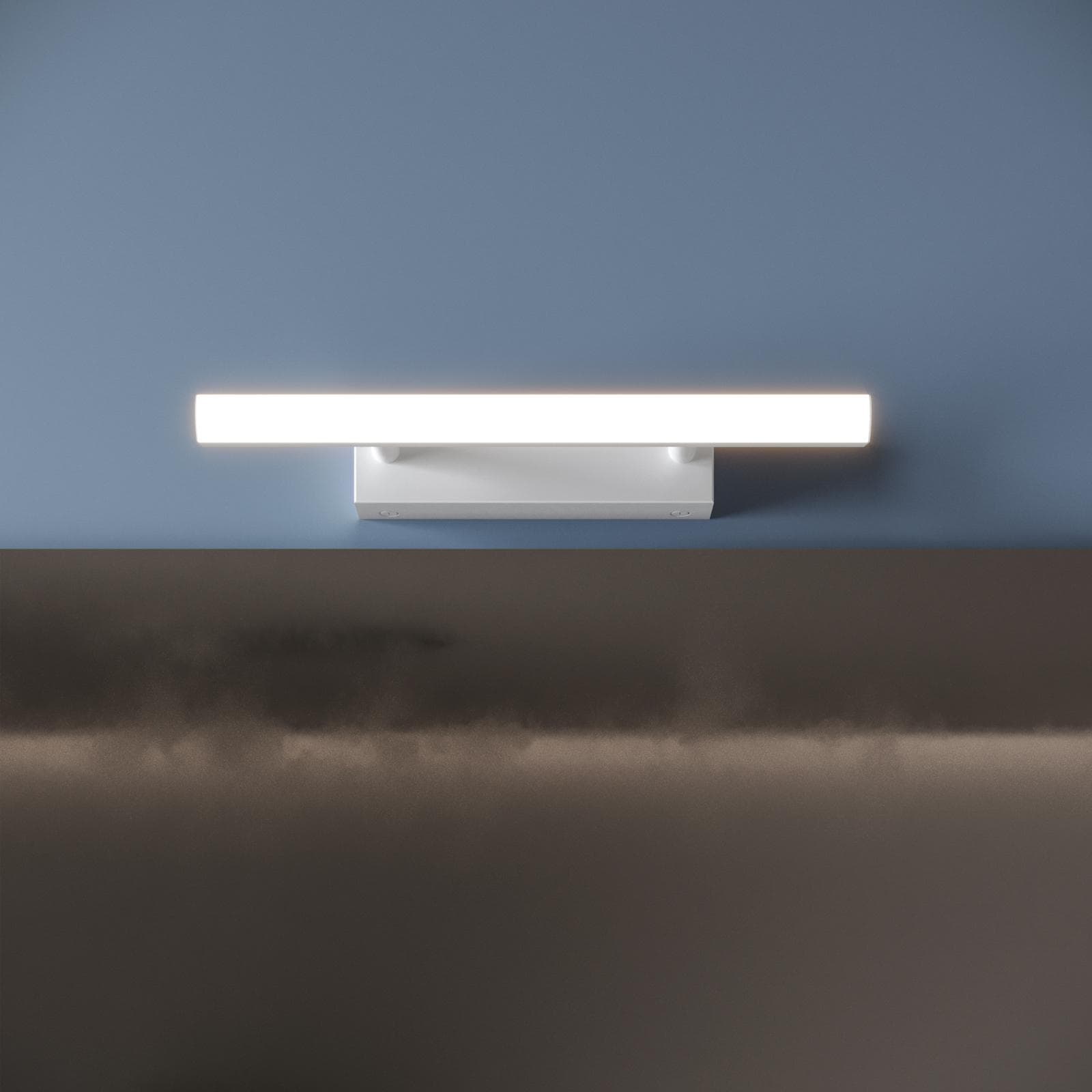 Lampada applique orientabile 30 cm in metallo bianco opaco - Orients