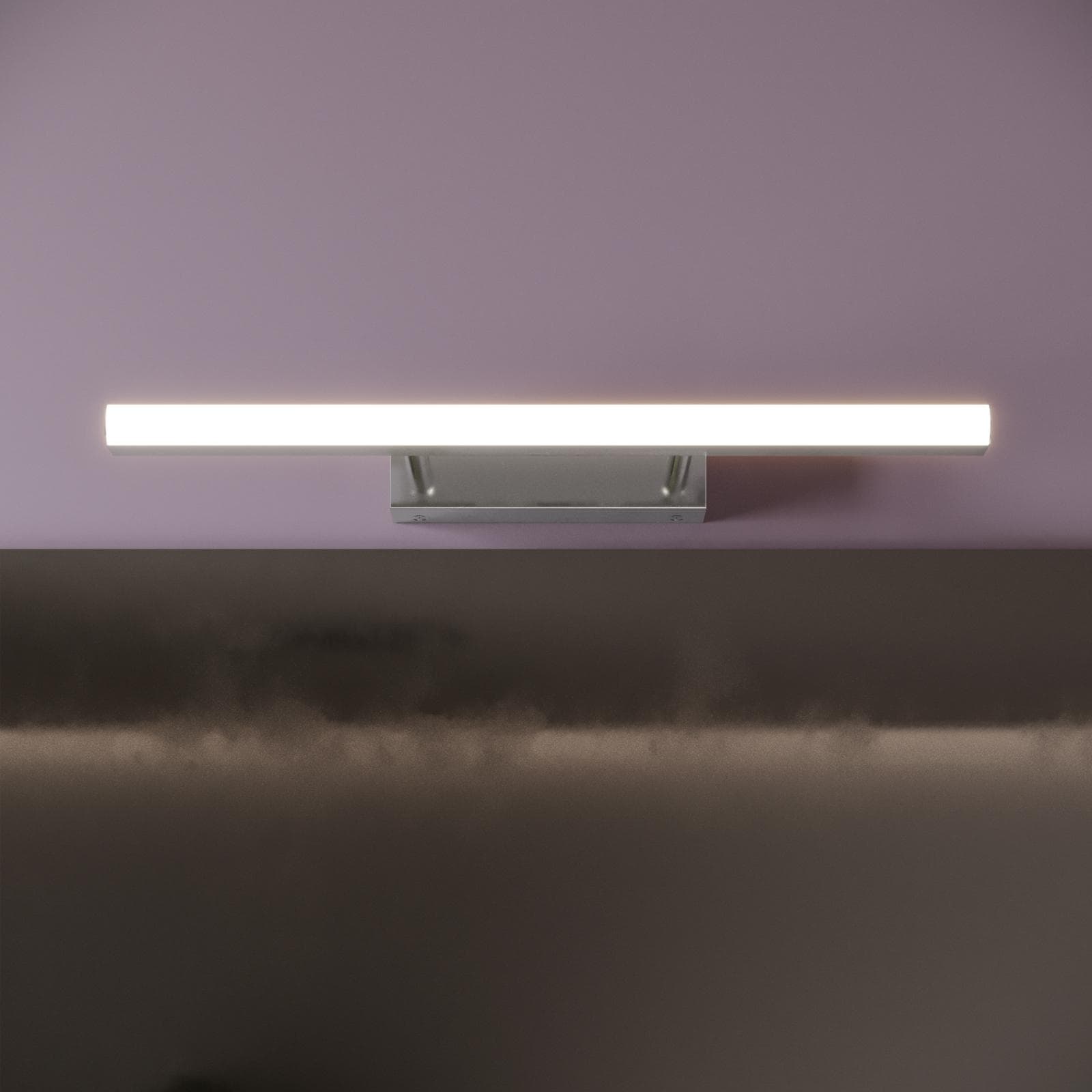 Lampada applique orientabile 45 cm in metallo cromo - Orients