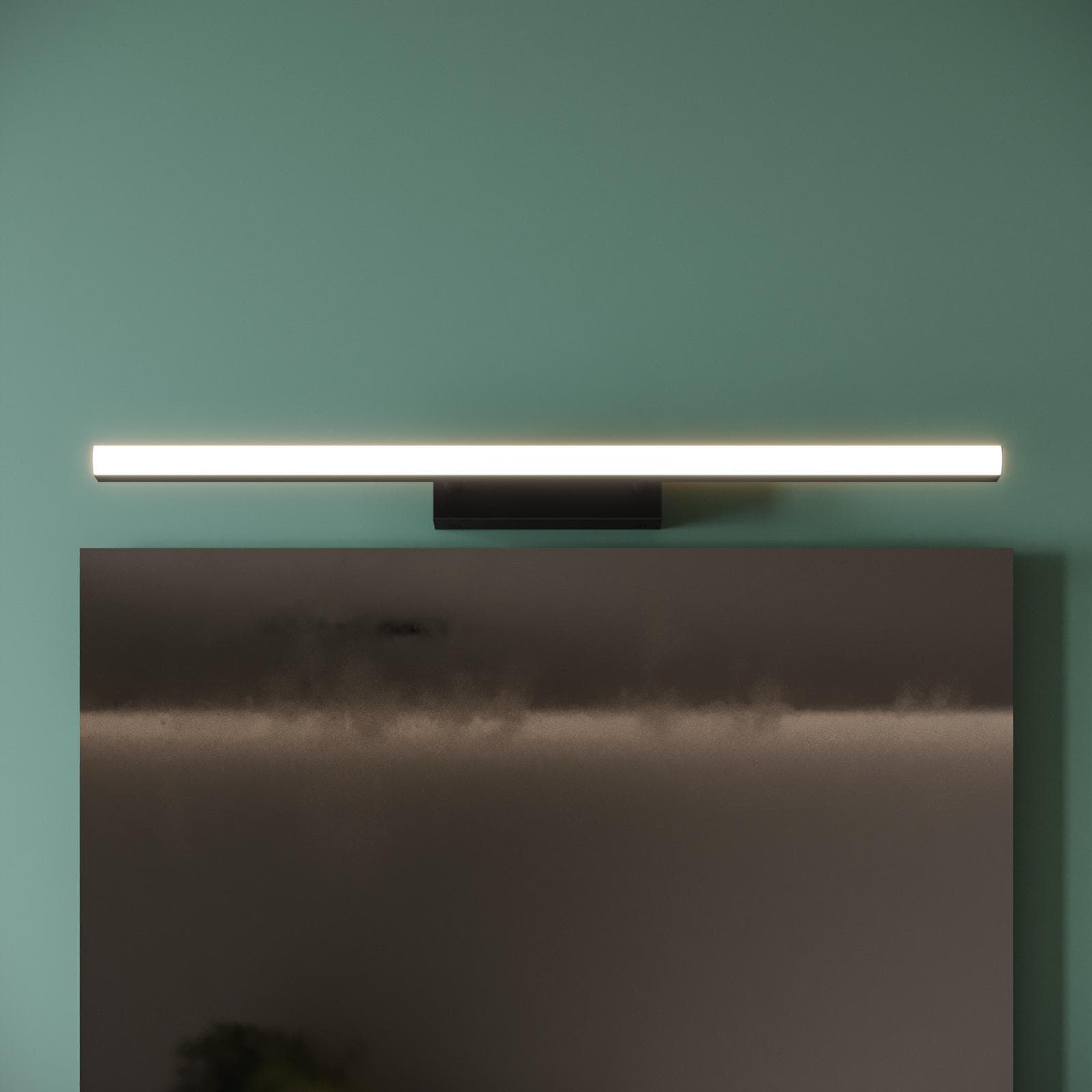 Lampada applique orientabile 65 cm in metallo nero opaco - Orients