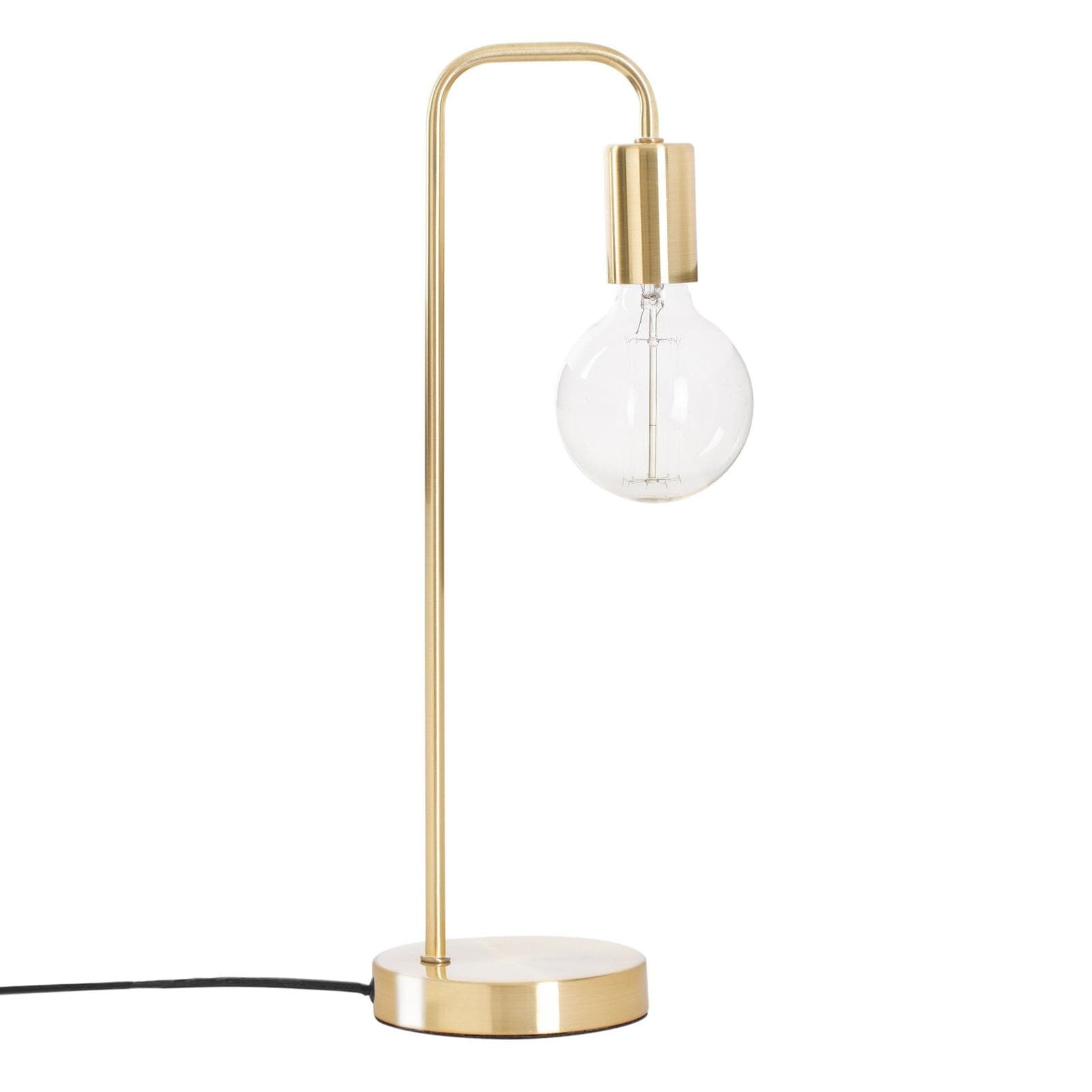Lampada da tavolo 45h cm in metallo oro - Scylla