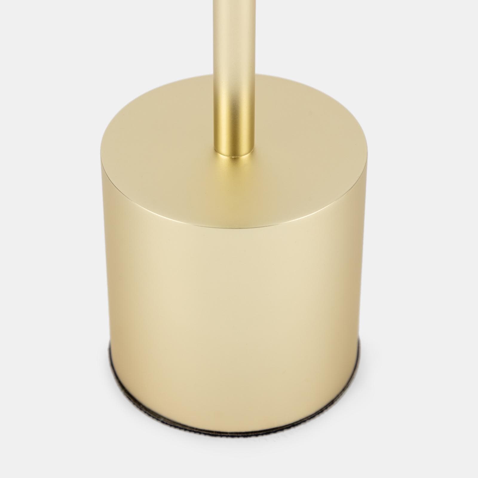 Lampada da tavolo portatile a LED 11x38h cm in alluminio oro - Spritz