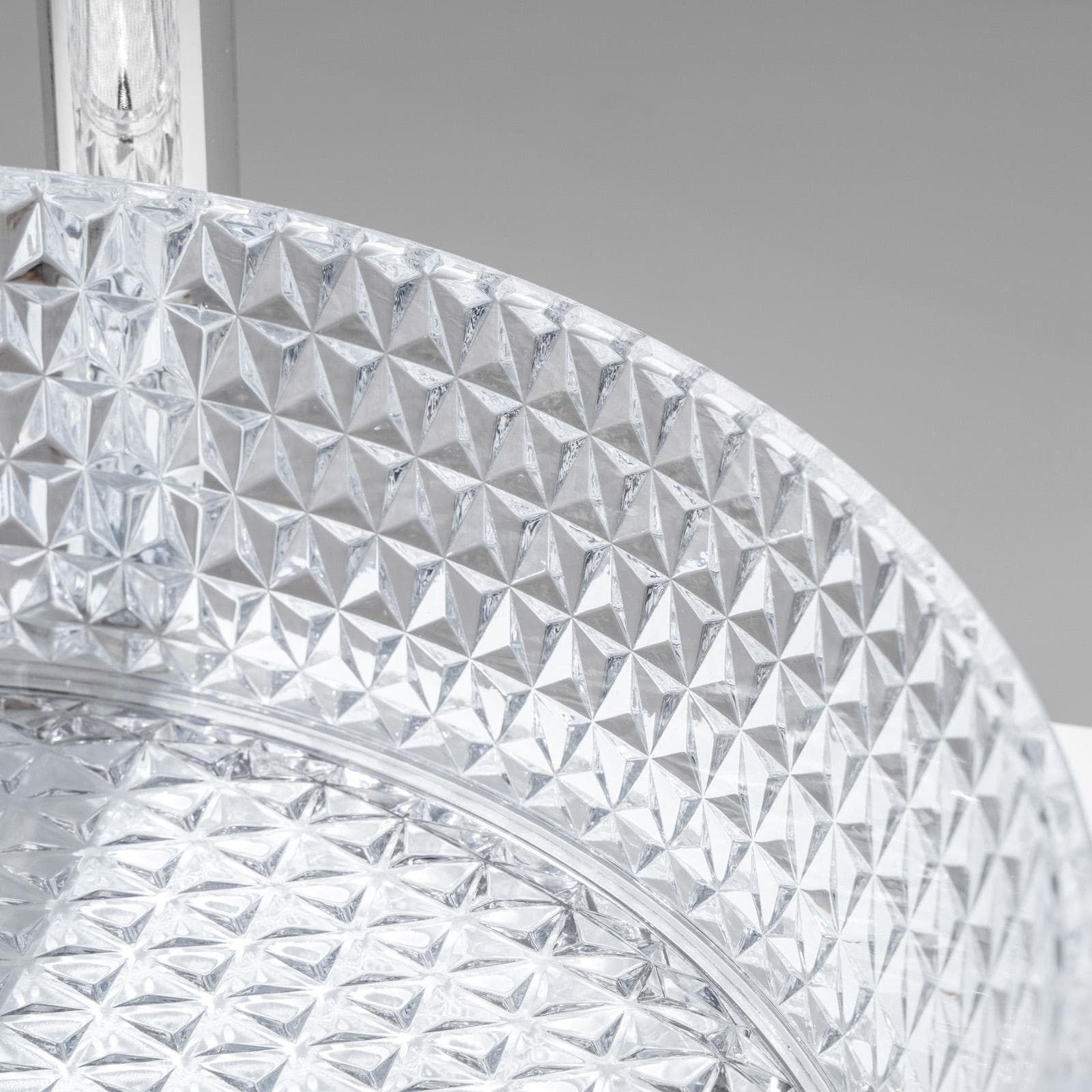 Lavabo d'appoggio in vetro 39x12h cm trasparente - Jeda