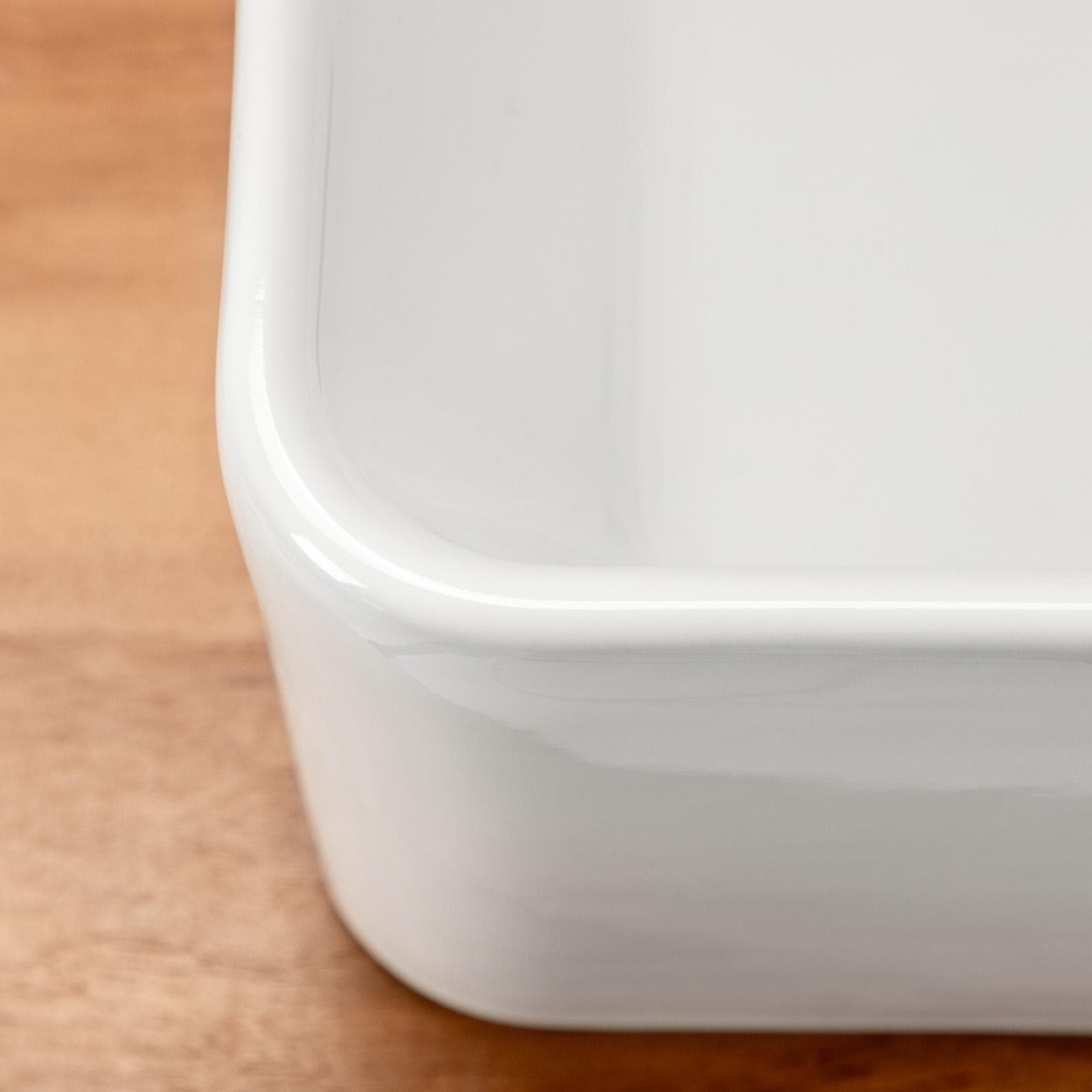Lavabo d'appoggio in ceramica 48x37 cm bianco lucido - Cloe