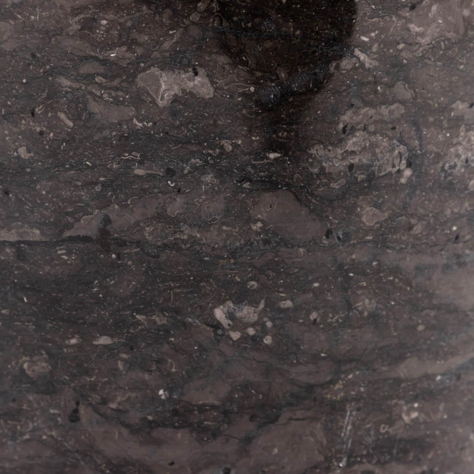 Lavabo freestanding 100h cm in marmo nero - Artizan