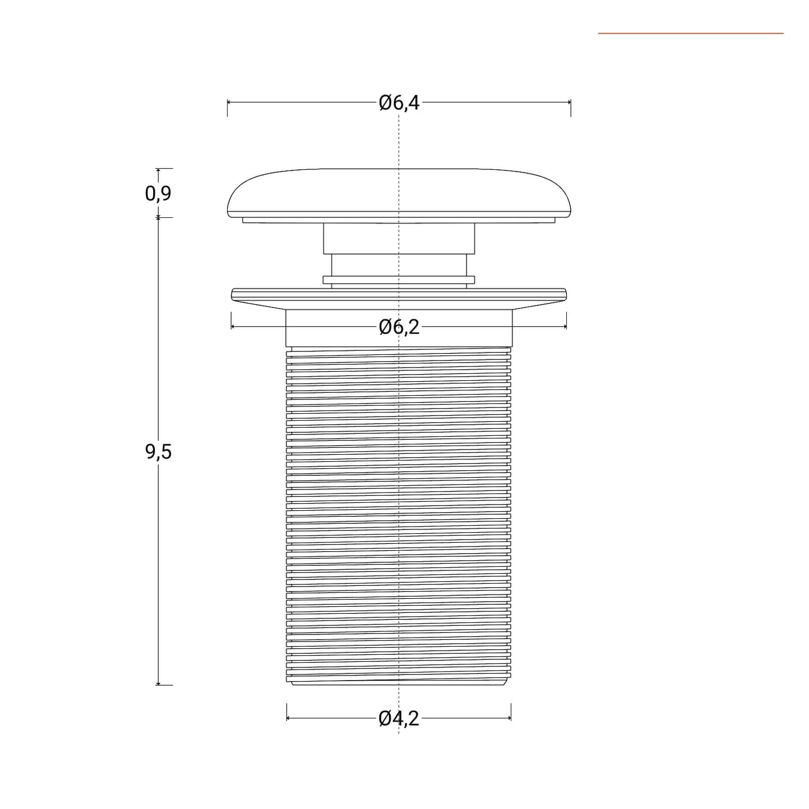Lavabo freestanding 40x85 h cm in cemento bianco - Hamilton