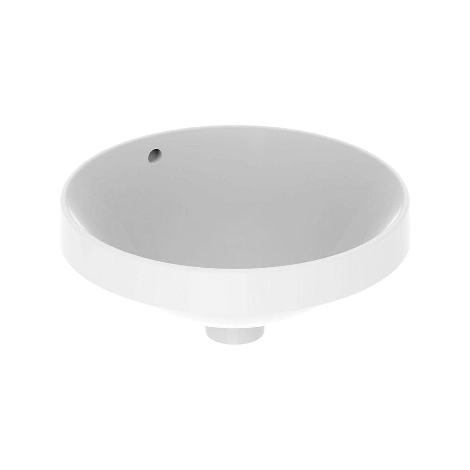 Lavabo incasso soprapiano tondo Ø40 cm ceramica Serie Variform - Geberit