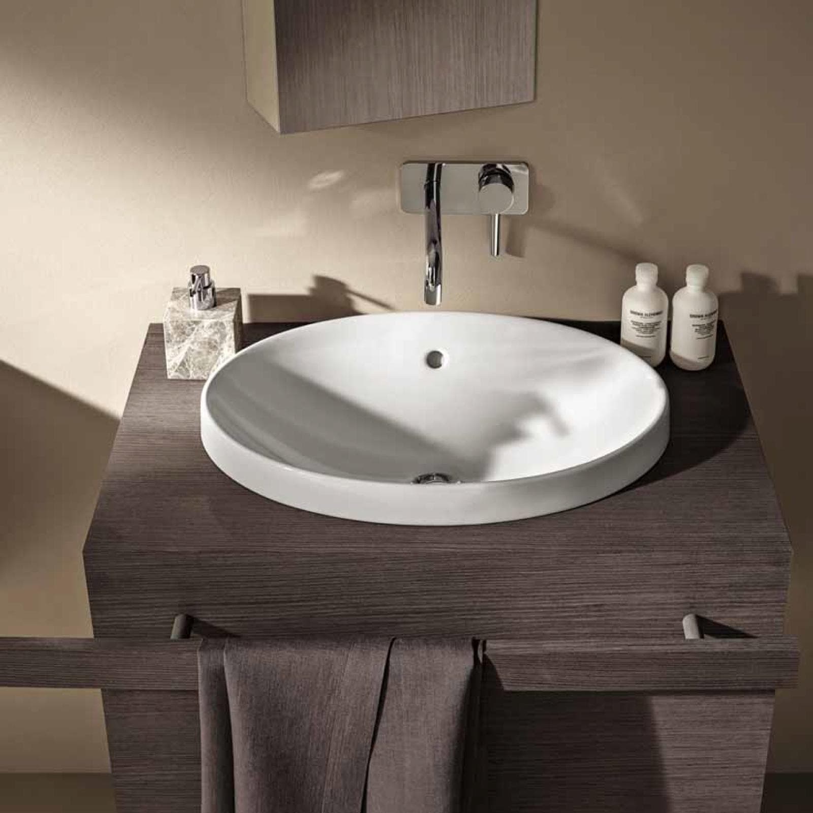 Lavabo semincasso 50x40 cm ceramica Serie Variform - Geberit