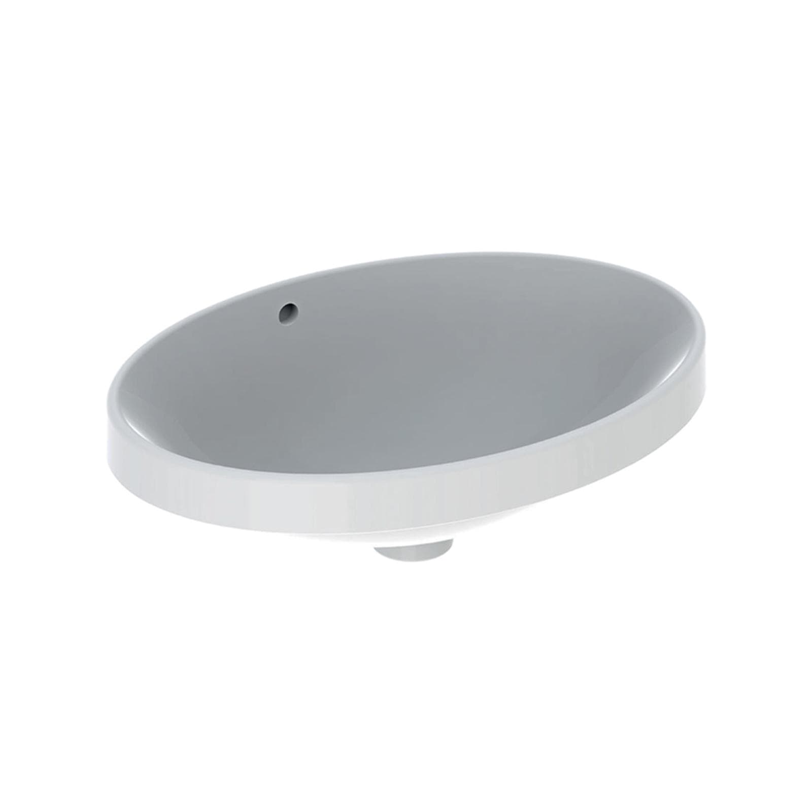 Lavabo semincasso 50x40 cm ceramica Serie Variform - Geberit