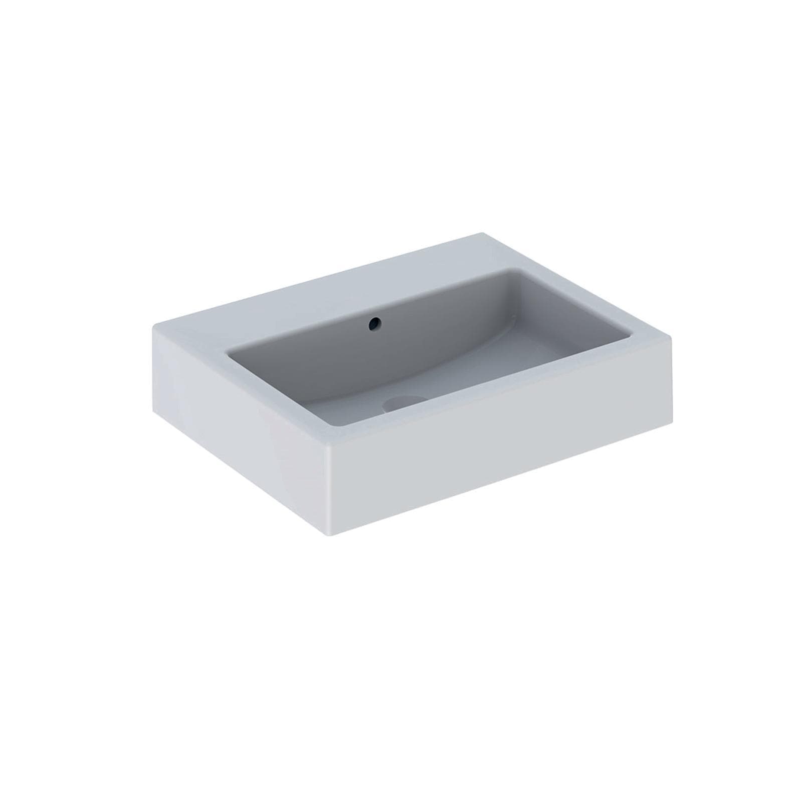 Lavabo sospeso o da appoggio 60 cm senza foro miscelatore ceramica Serie Closer - Geberit