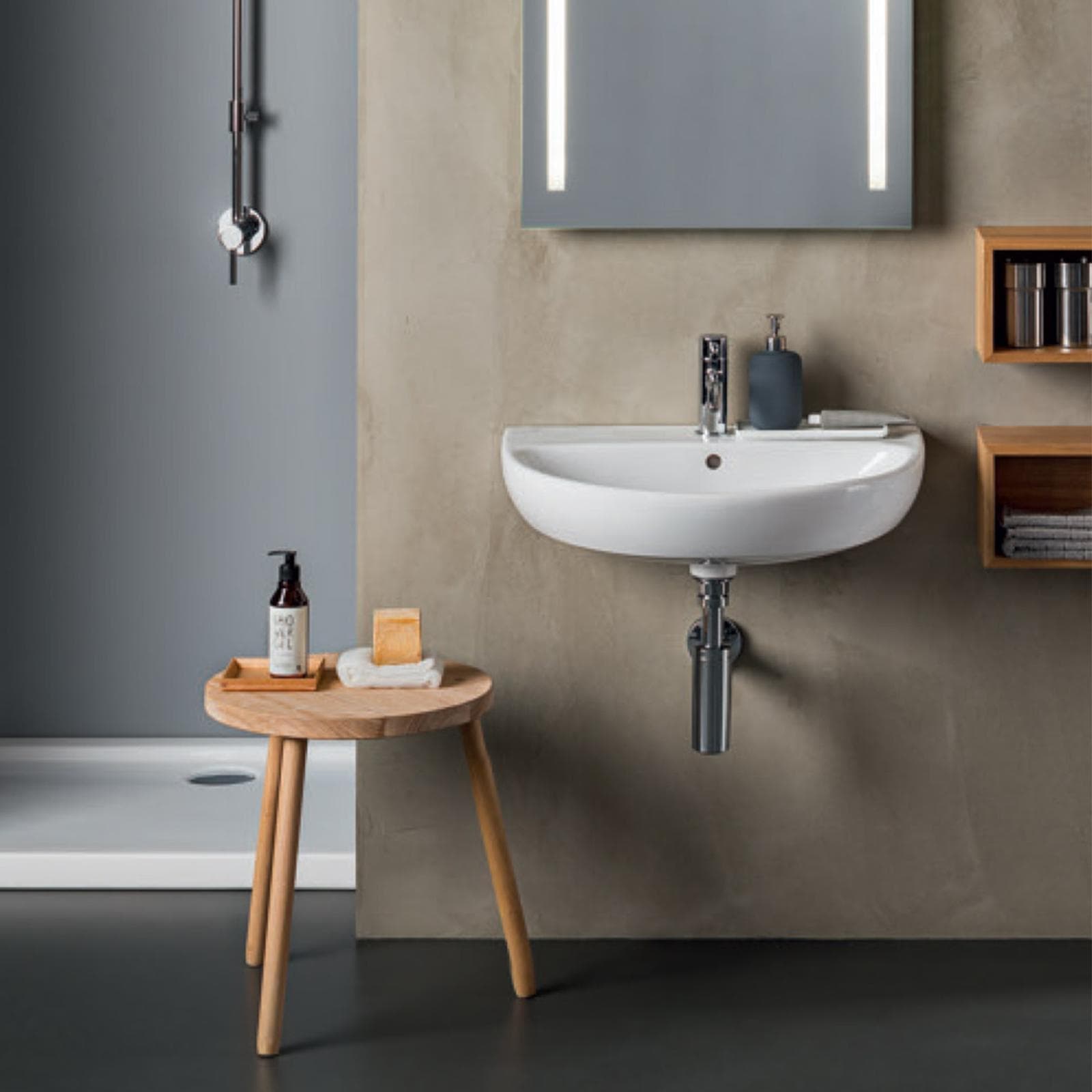 Lavabo sospeso 60 cm ceramica Serie Selnova - Geberit