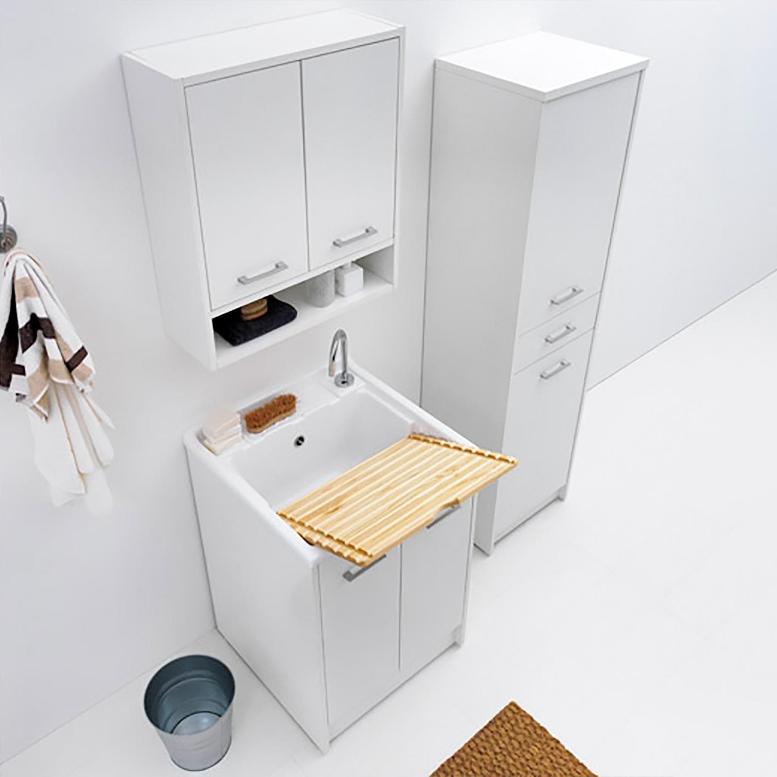 Mobile lavapanni Domestica di Colavene 60x50x86h con lavatoio integrato e ante