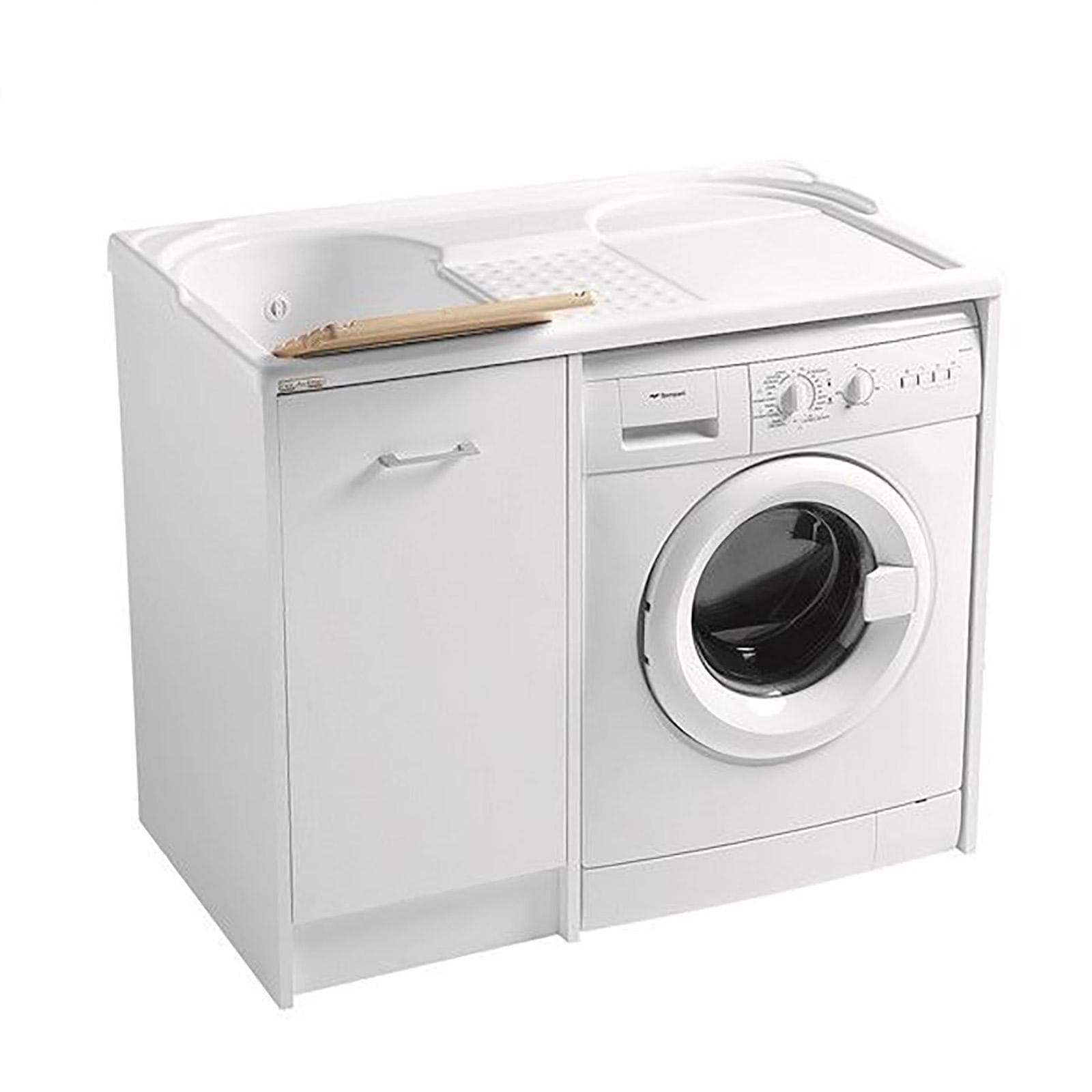 Lavatoio Colavene coprilavatrice Domestica vasca SX e lavapanni 106x50x90h cm