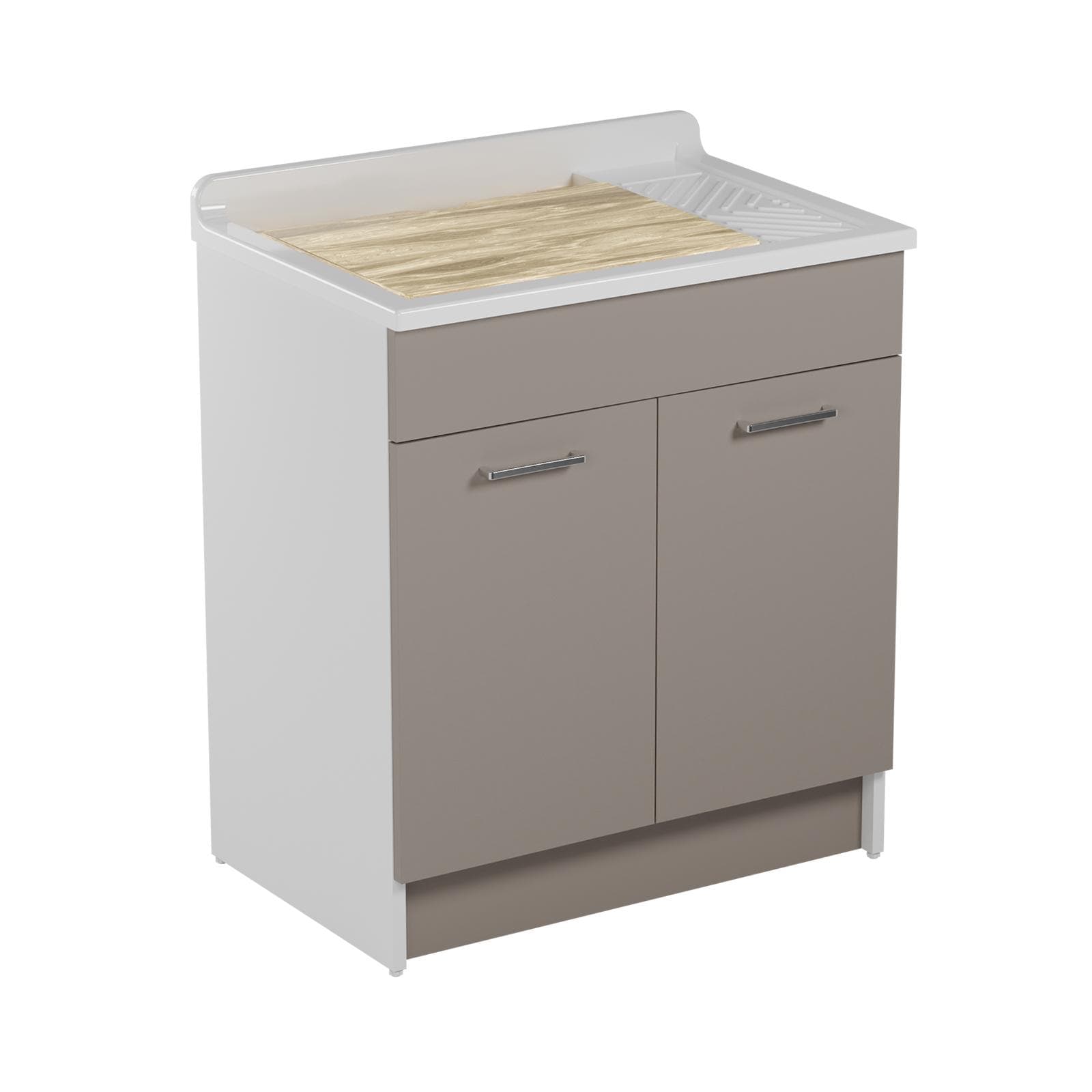 Lavatoio Lindo Colavene 75x50x86h cm con tavola lavapanni corda