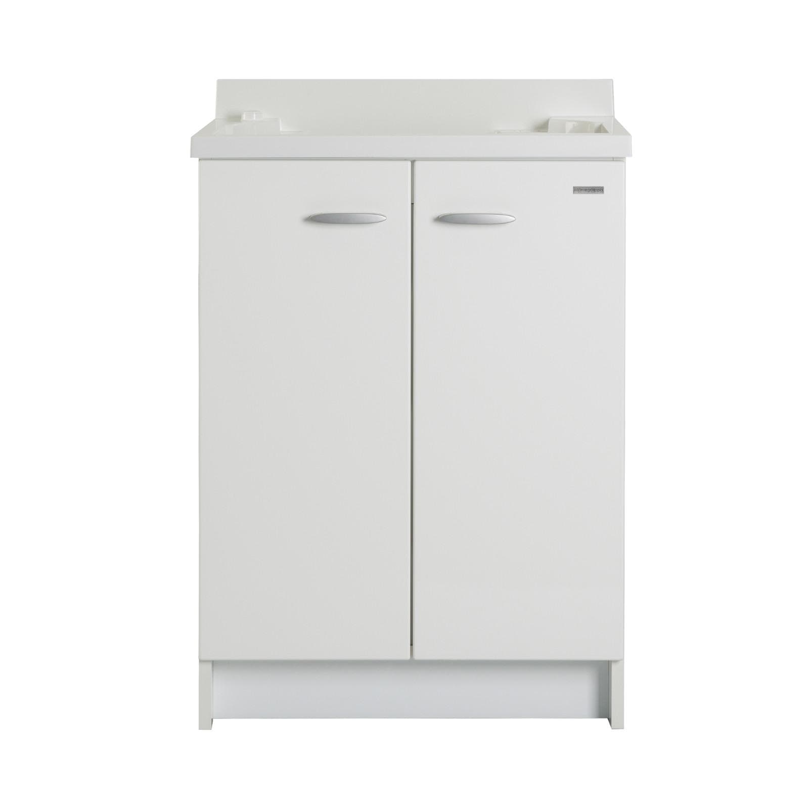Lavatoio Montegrappa asse termoplastico mobile doppia anta cm 60x50x85 h Montegrappa