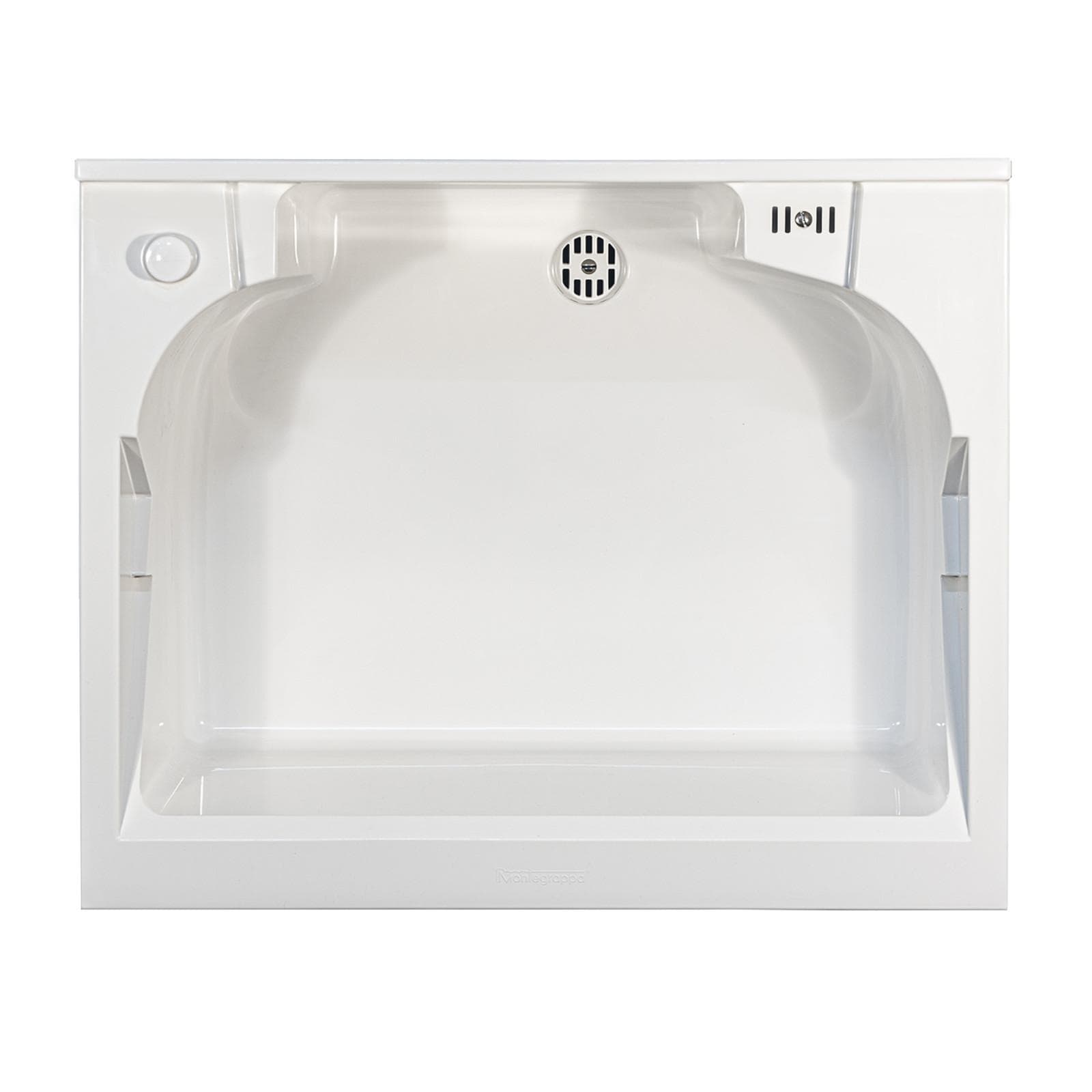 Lavatoio Montegrappa asse termoplastico mobile doppia anta cm 60x50x85 h Montegrappa