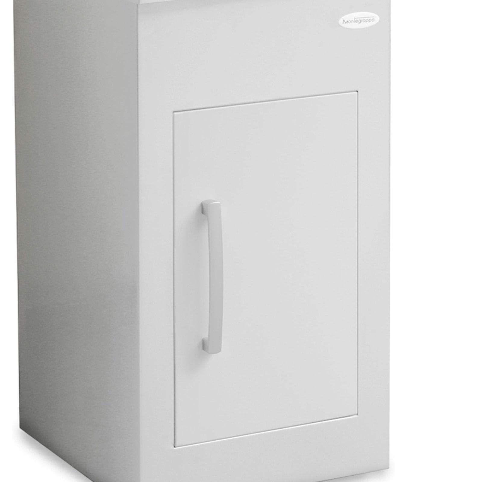Lavatoio Montegrappa Still per esterno 45x50x85h cm bianco e vasca in termoplastico