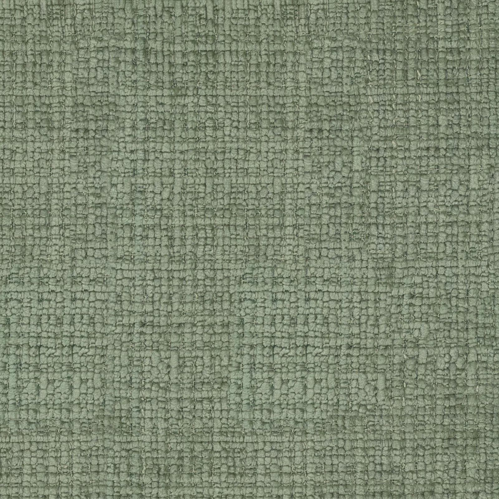 Letto matrimoniale 160x190 cm imbottito e rivestito in shiny bouclé verde salvia con contenitore - Wazi