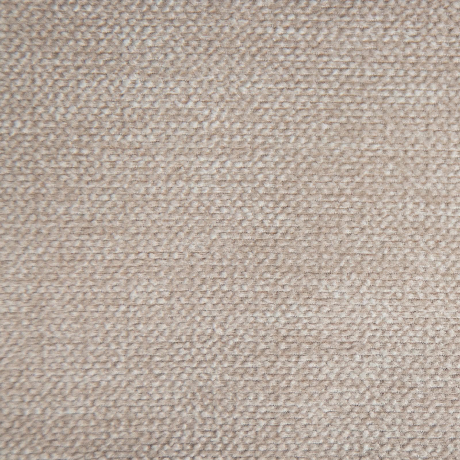 Letto matrimoniale 160x190 cm in tessuto crema con gambe in legno - Diskel
