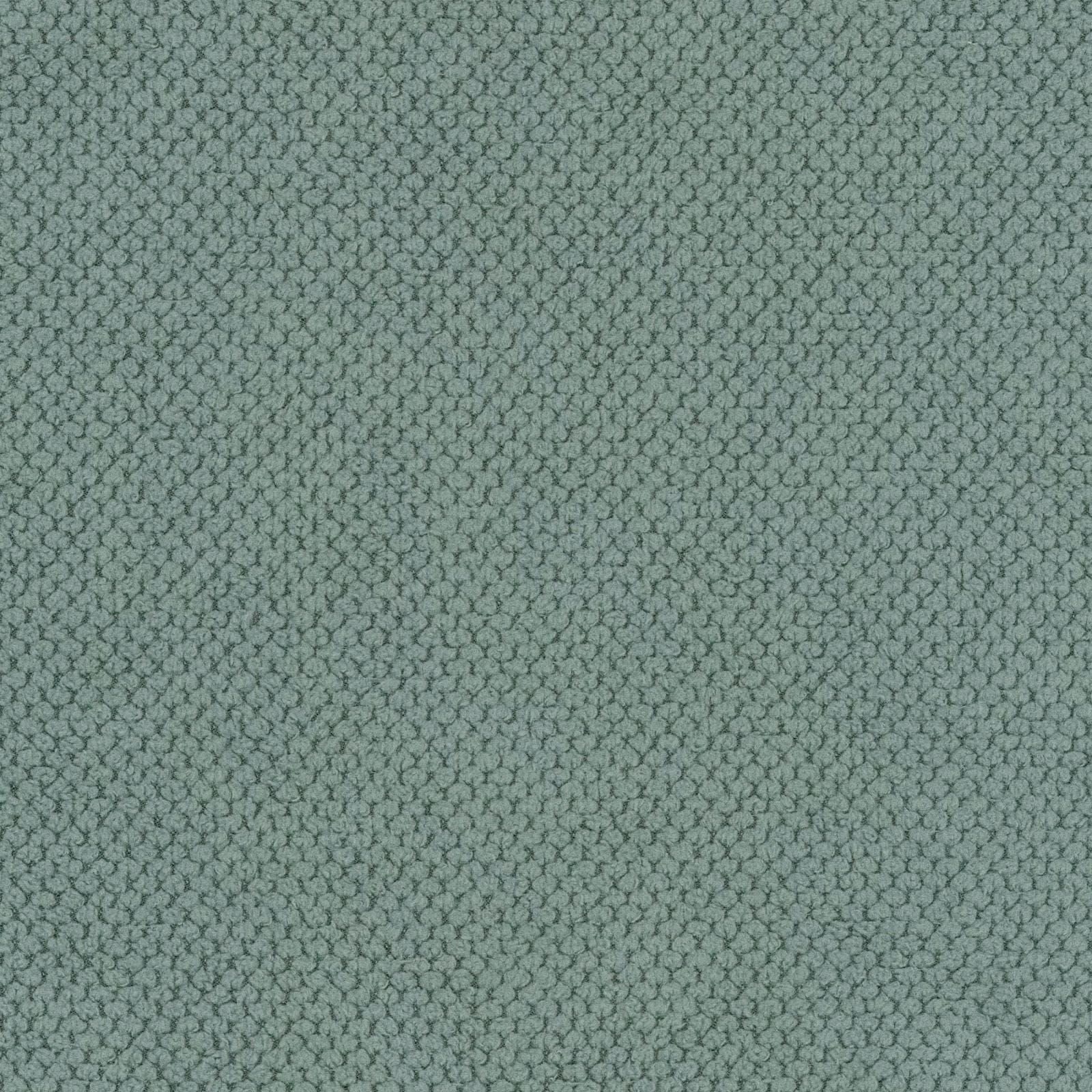 Letto matrimoniale 160x190 cm in tessuto effetto maglia verde salvia con contenitore - Maverick